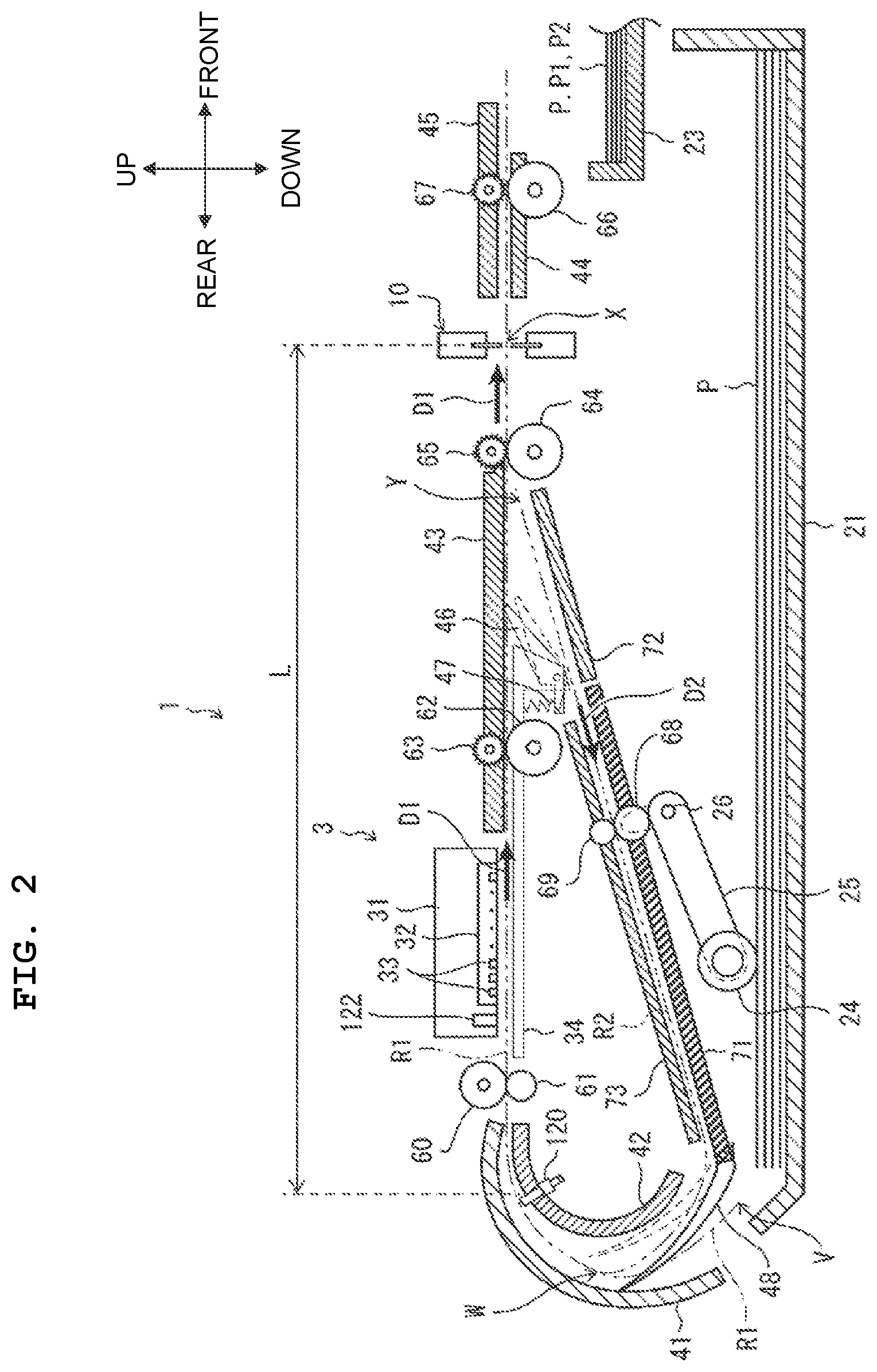 Patent US12410031 Figure 2 – Printing apparatus