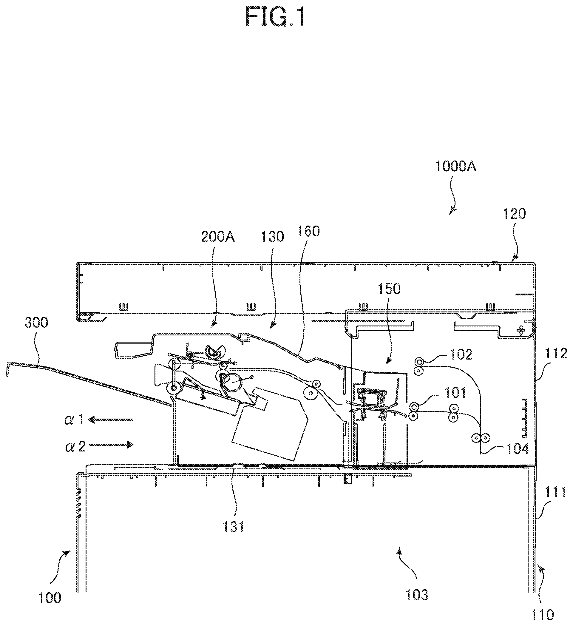 Patent US12410032 Figure 1 – Sheet binding apparatus, sheet processing apparatus, and image forming system