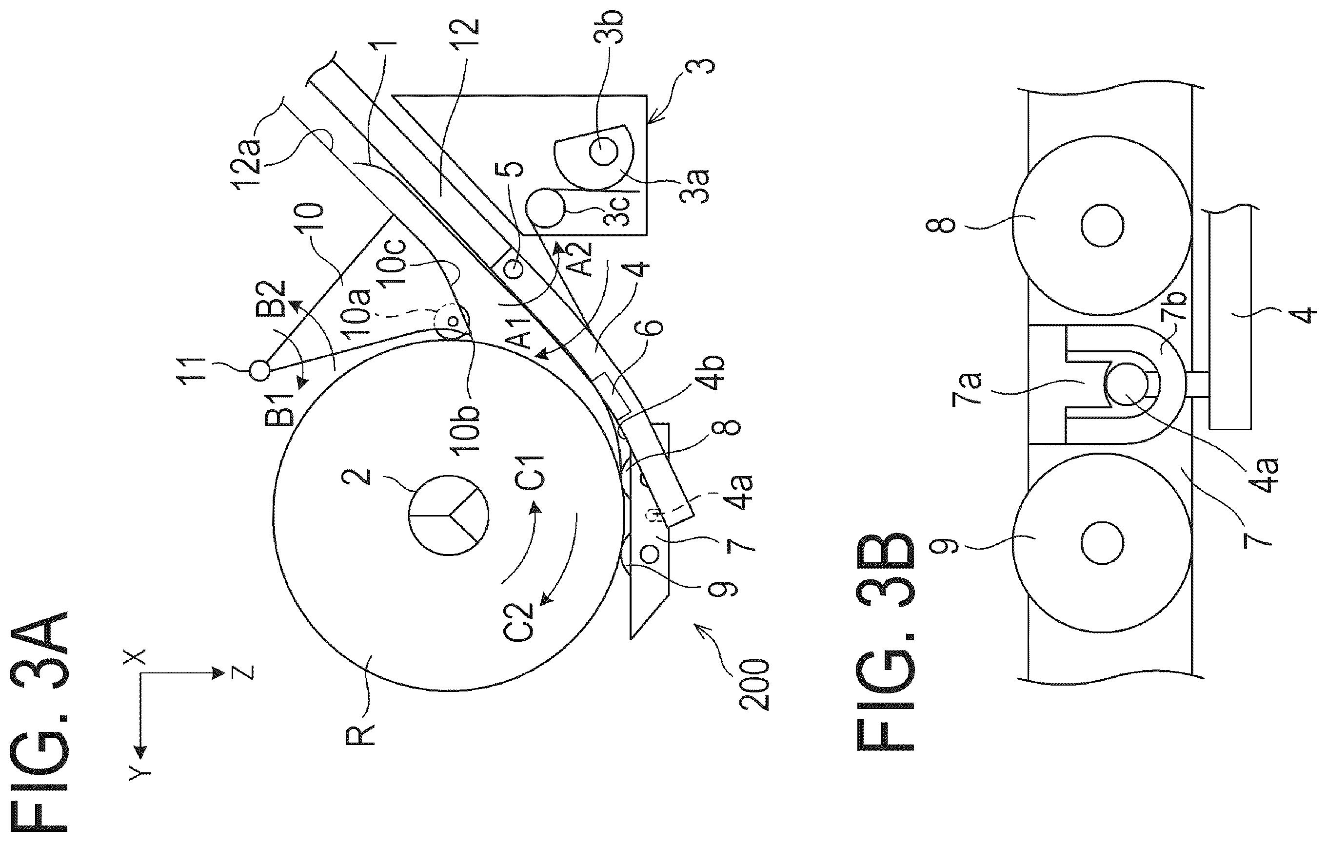 Patent US12410033 Figure 3 – Sheet feeding device and printing apparatus