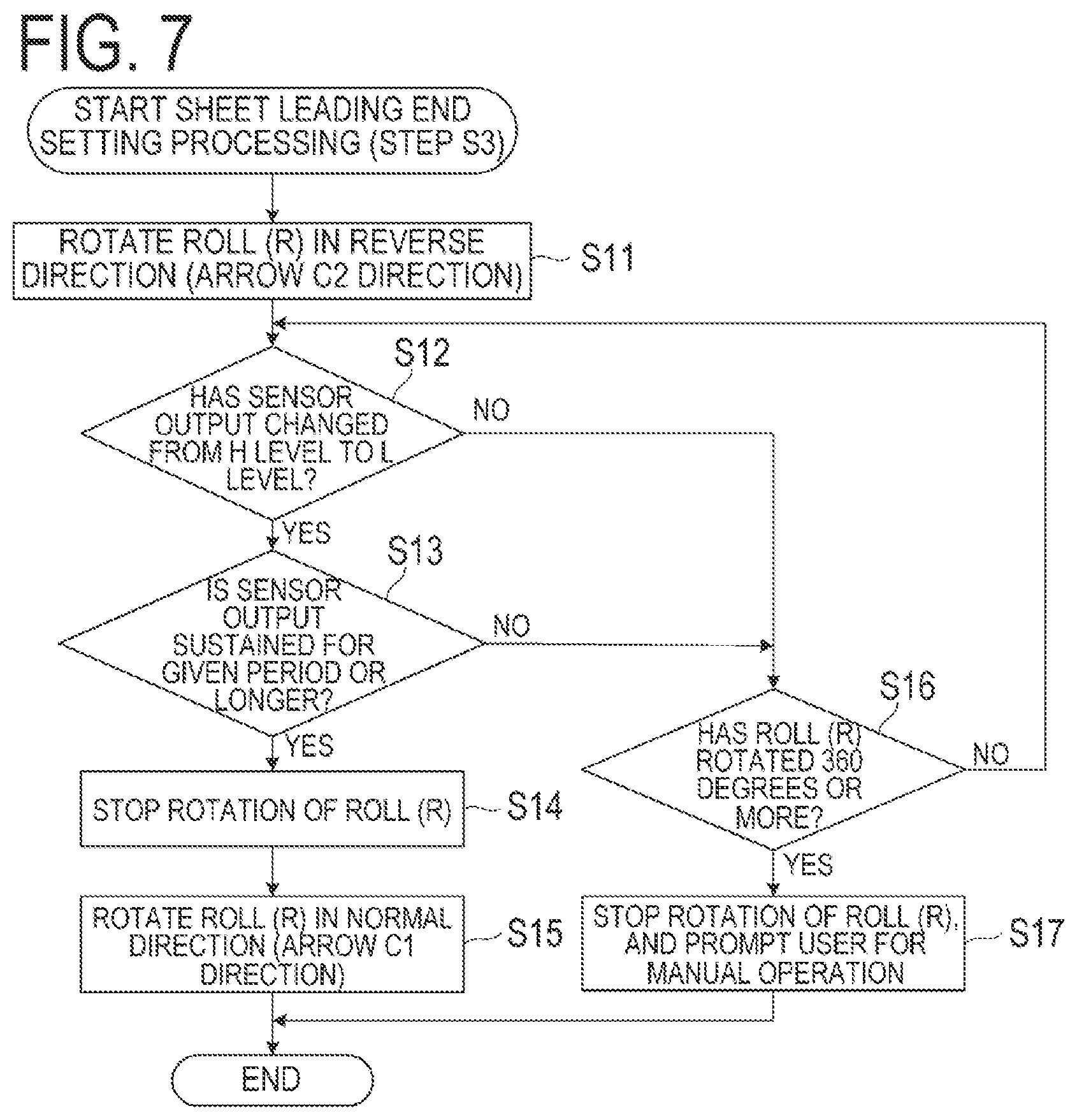 Patent US12410033 Figure 7 – Sheet feeding device and printing apparatus