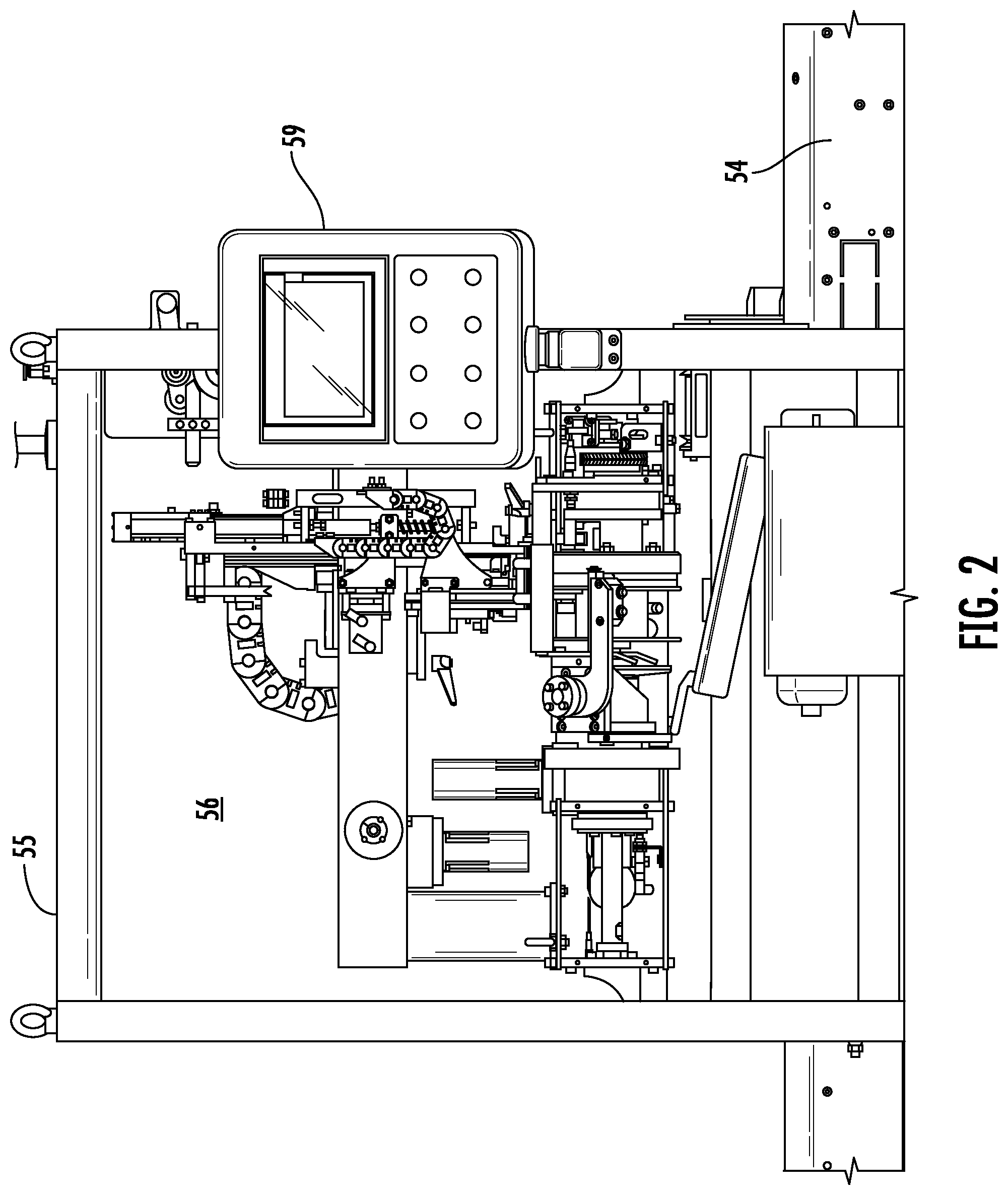 Patent US12410034 Figure 2 – Spool having flange with locking notch