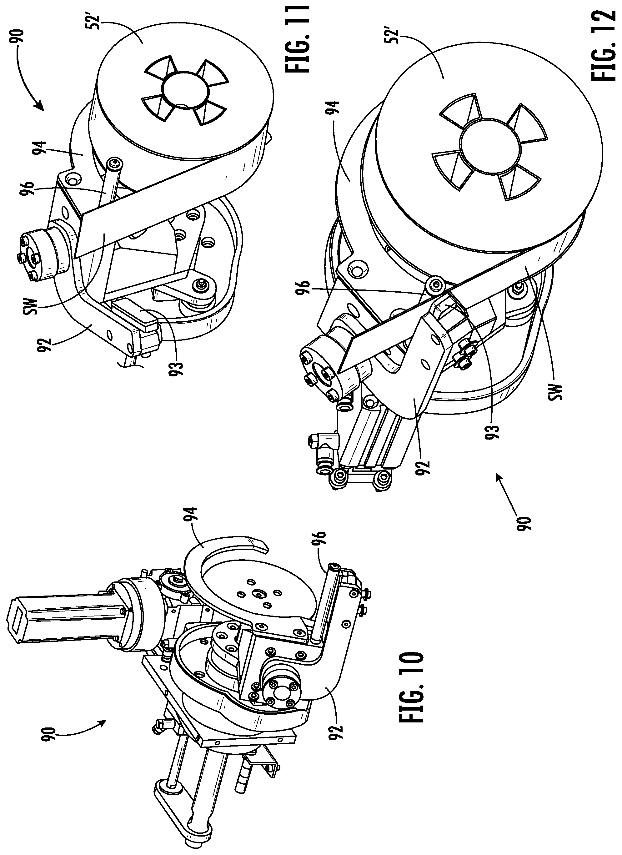 Patent US12410034 Figure 8 – Spool having flange with locking notch