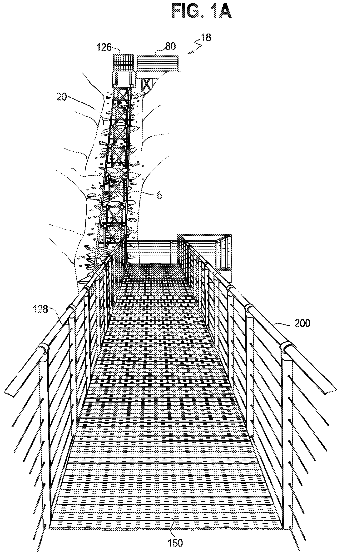Patent US12410037 Figure 1 – Incline elevator and modular deck system and methods for the assembly, use and shipping thereof