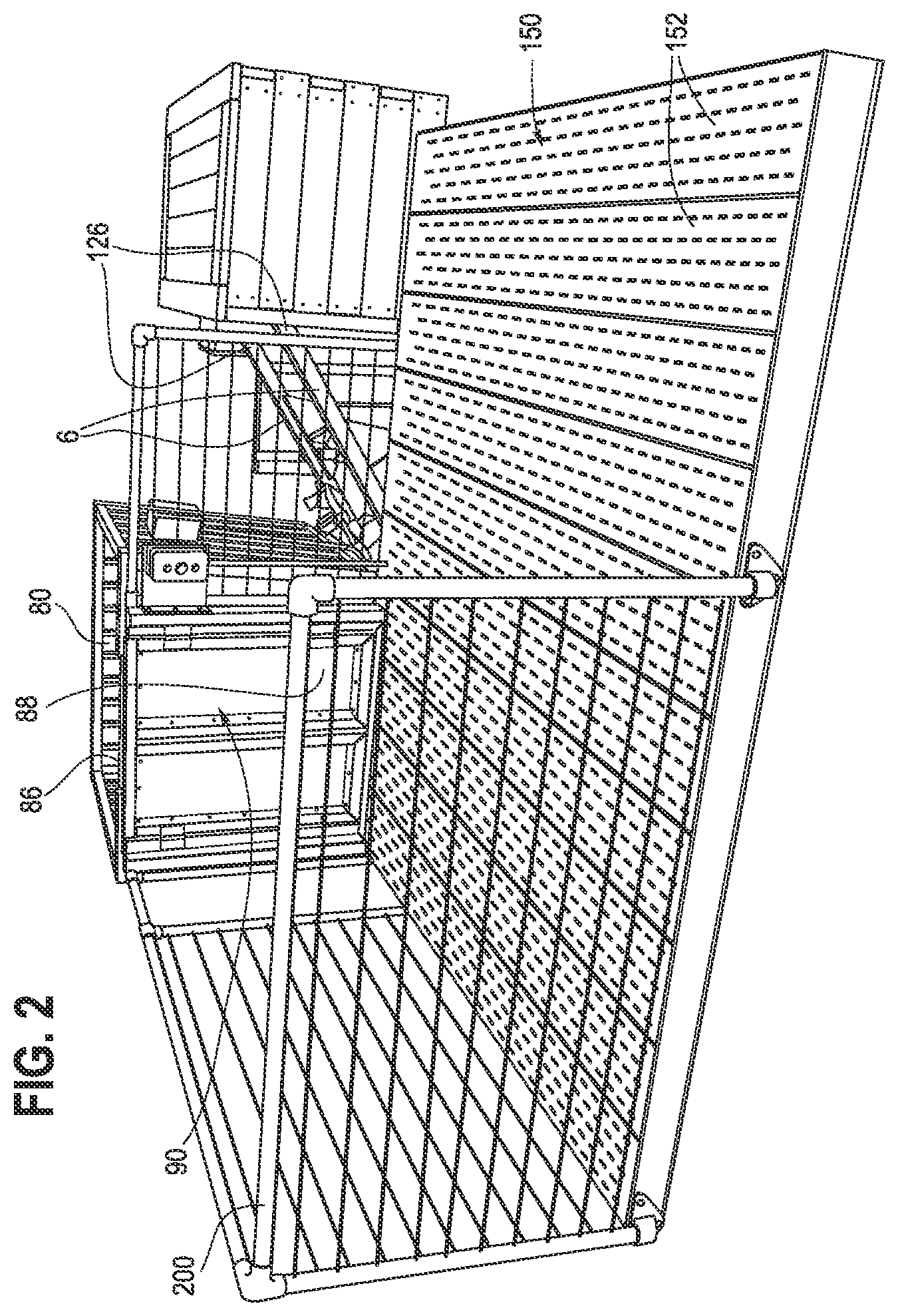 Patent US12410037 Figure 3 – Incline elevator and modular deck system and methods for the assembly, use and shipping thereof