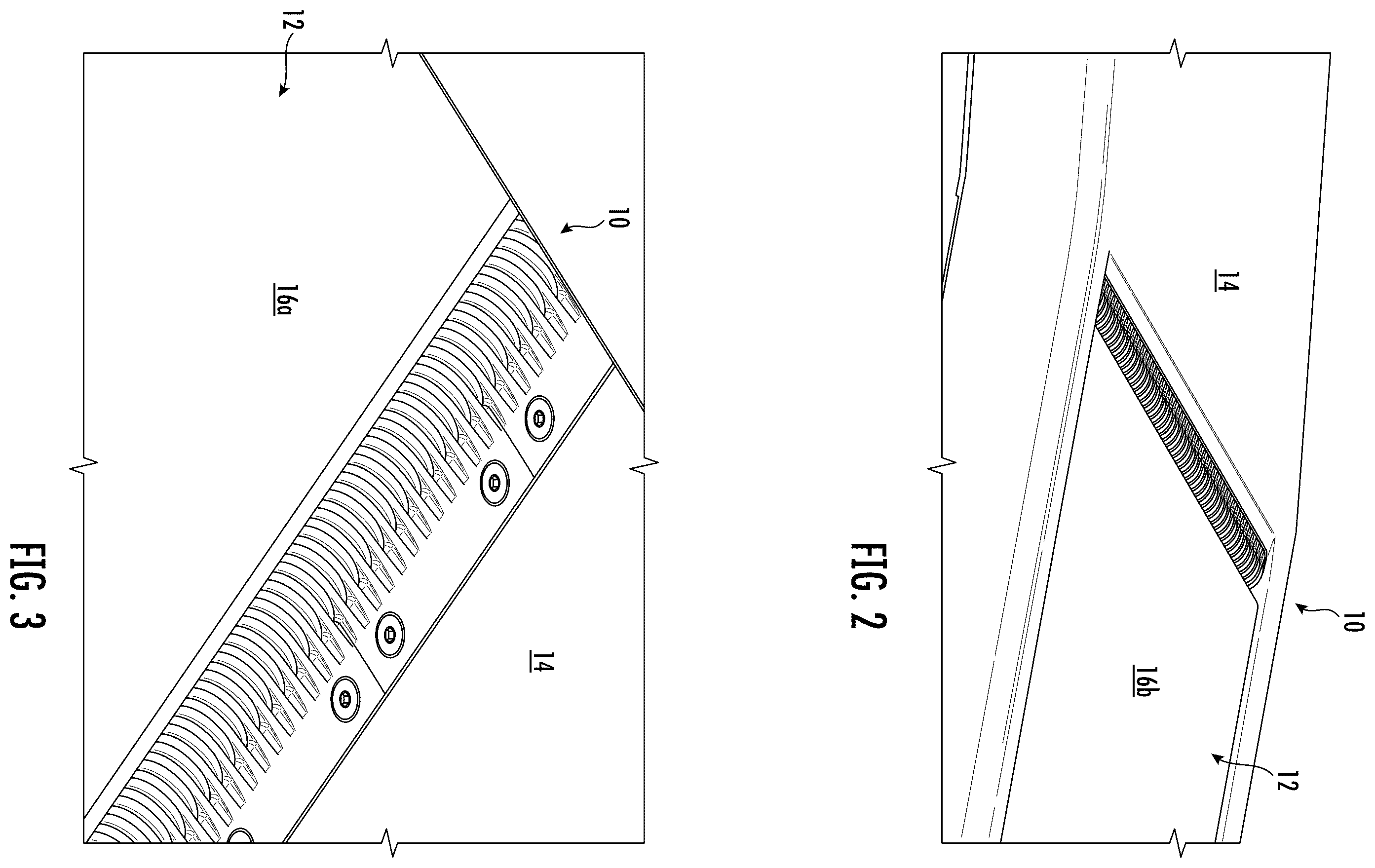 Patent US12410038 Figure 2 – Dynamic comb for conveyance systems for moving people or objects