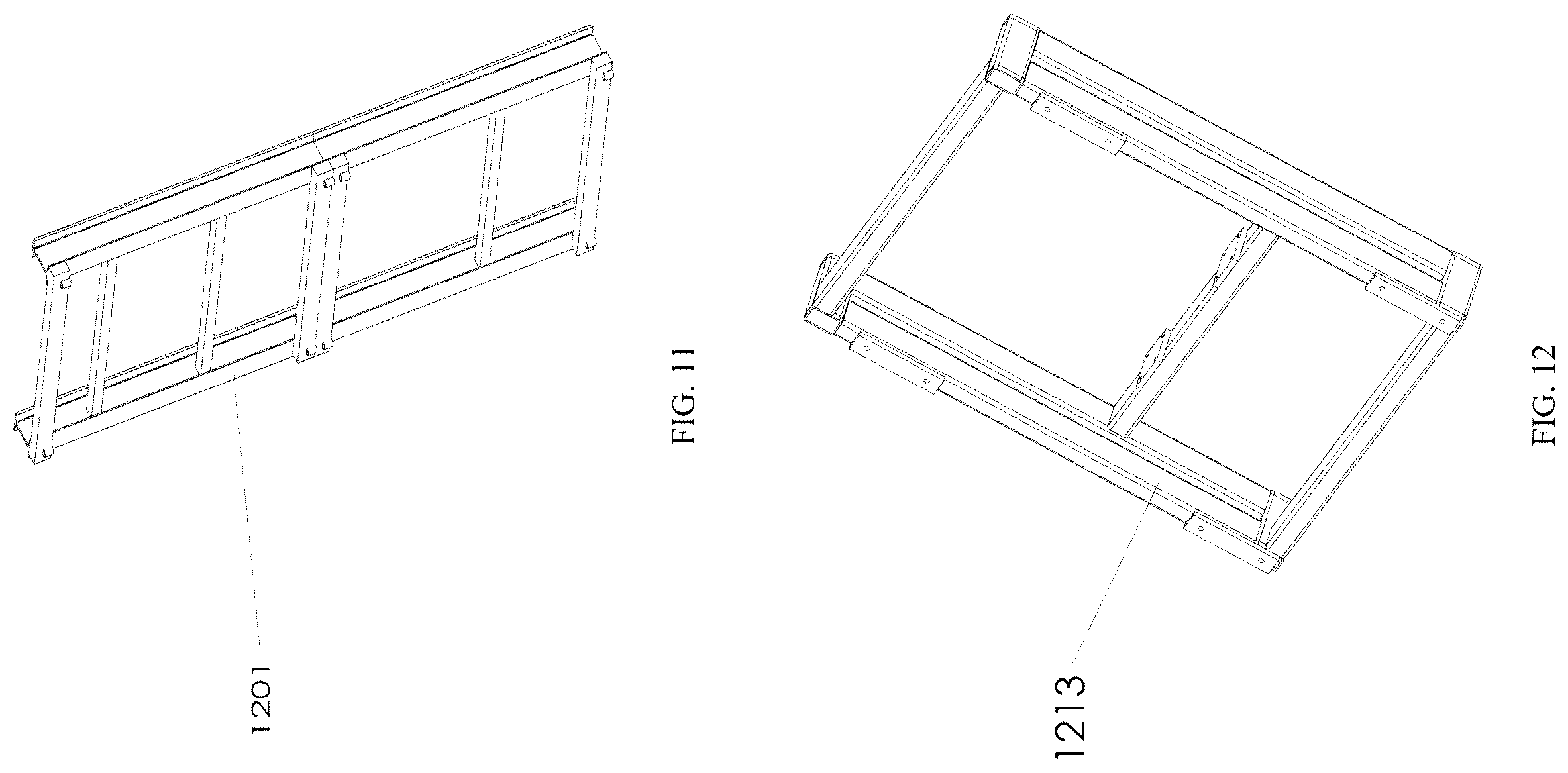 Patent US12410039 Figure 7 – Multi-tower linkage type aerial hoisting platform