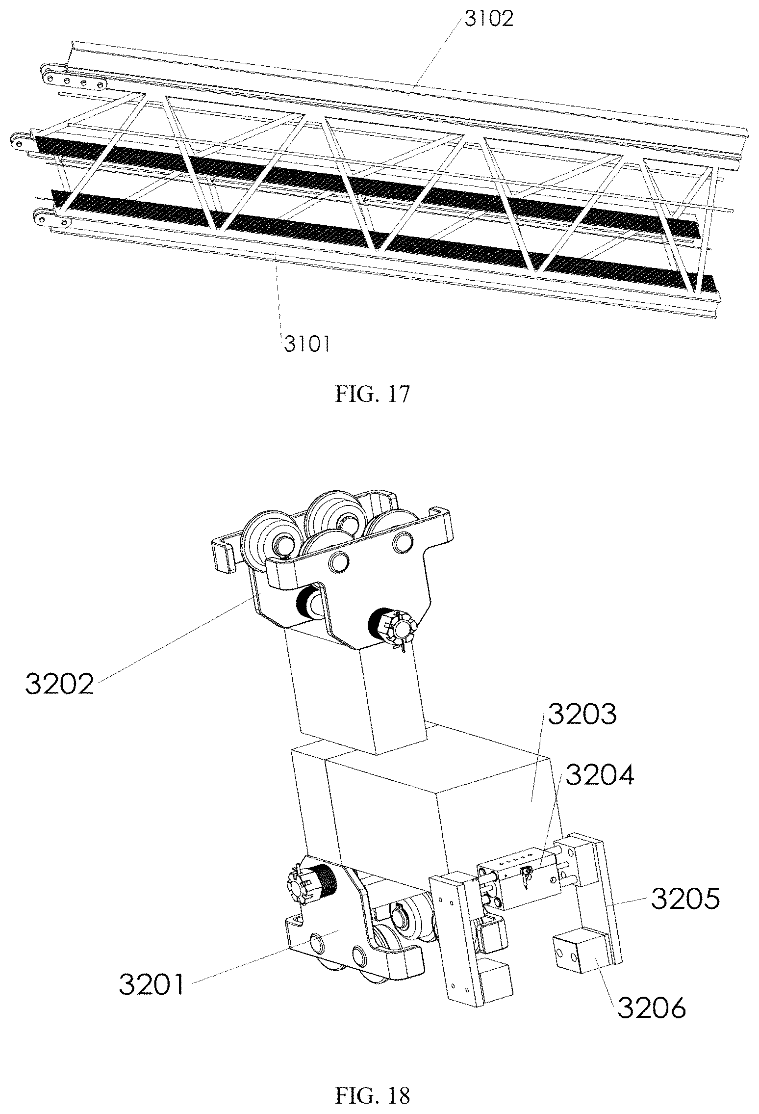 Patent US12410039 Figure 10 – Multi-tower linkage type aerial hoisting platform