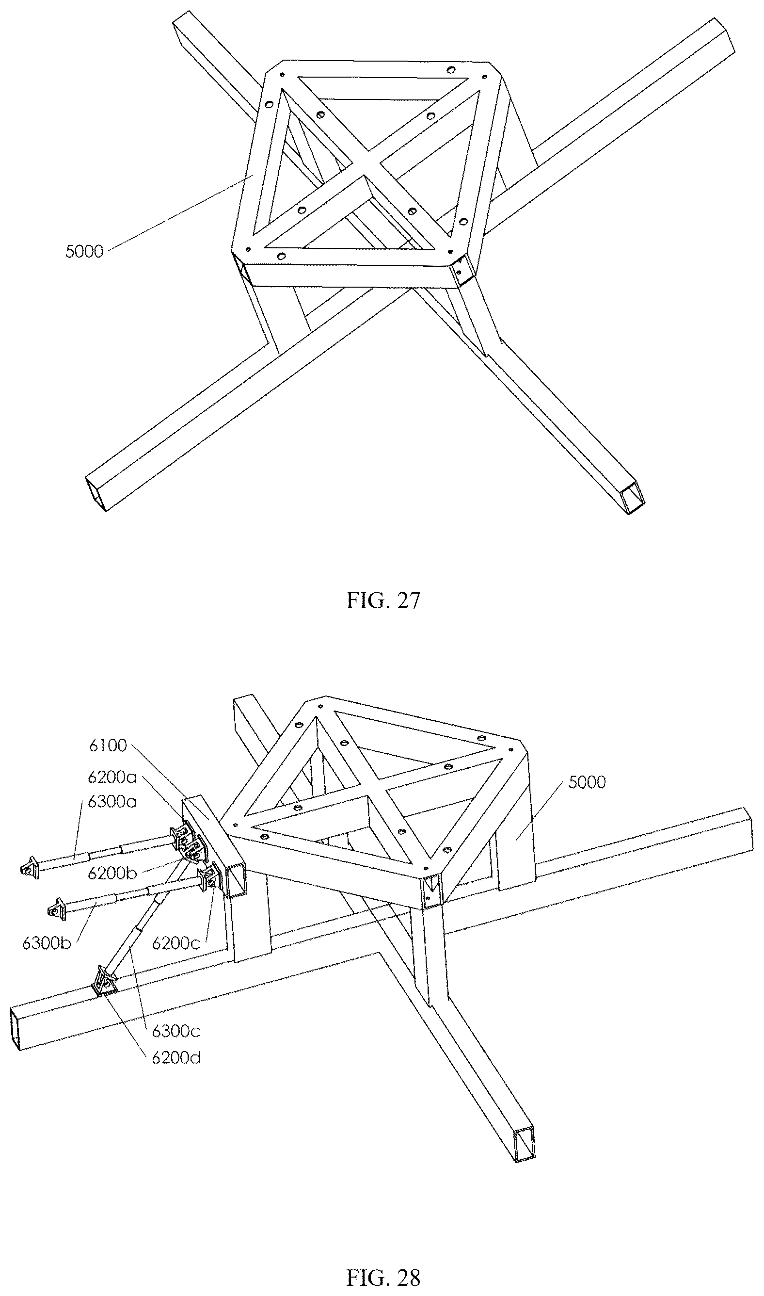 Patent US12410039 Figure 16 – Multi-tower linkage type aerial hoisting platform