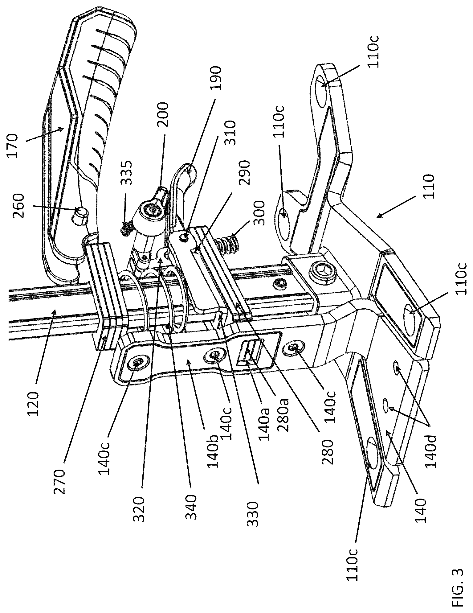 Patent US12410041 Figure 3 – Lifting and lowering tool