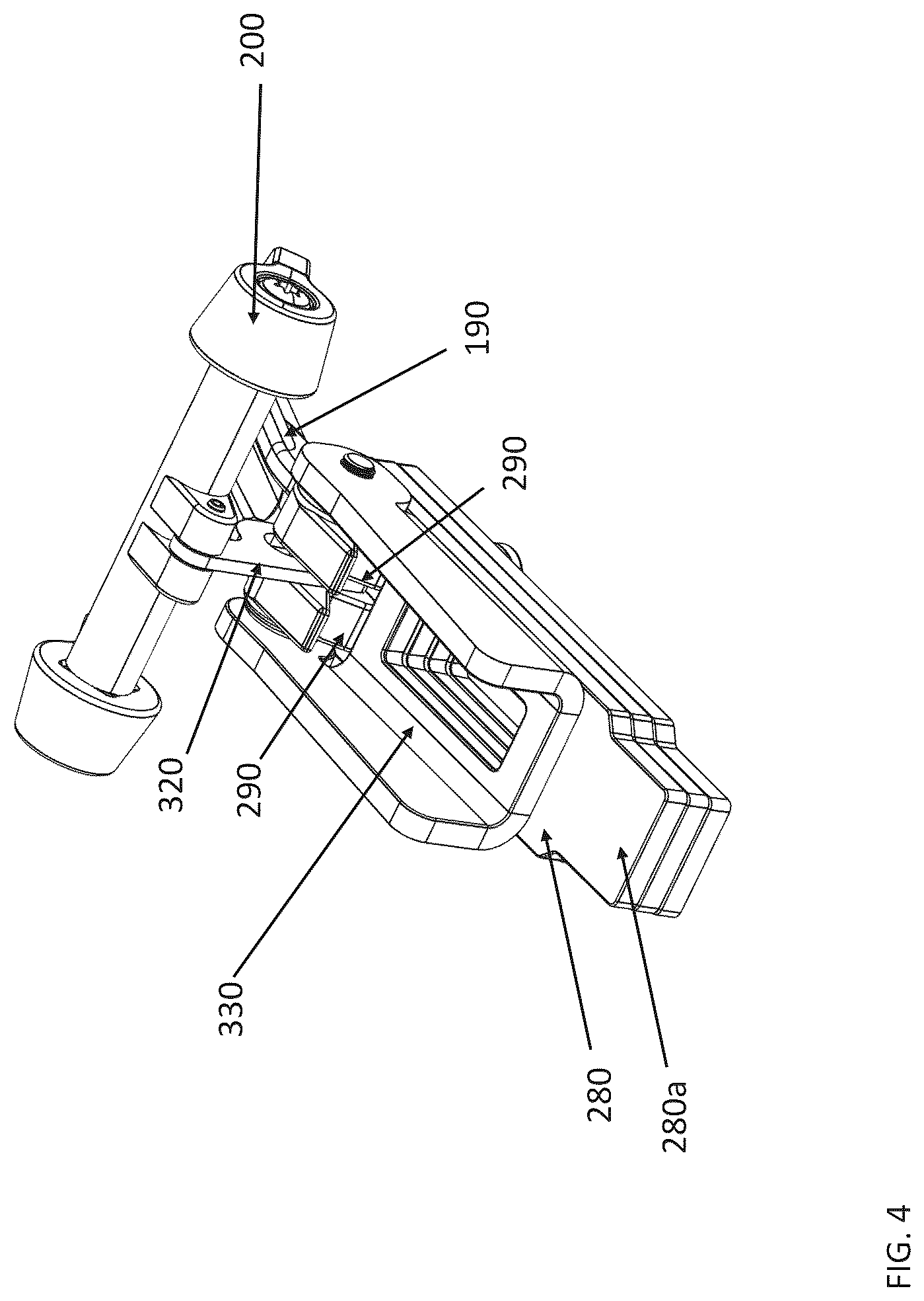 Patent US12410041 Figure 4 – Lifting and lowering tool