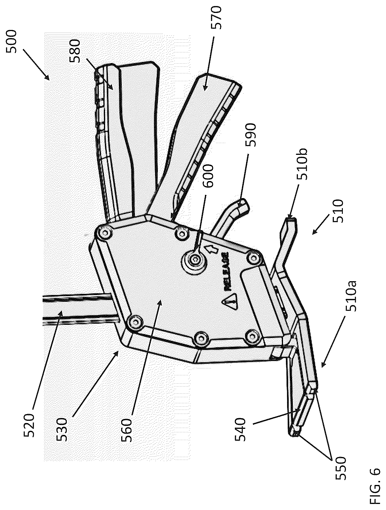 Patent US12410041 Figure 8 – Lifting and lowering tool