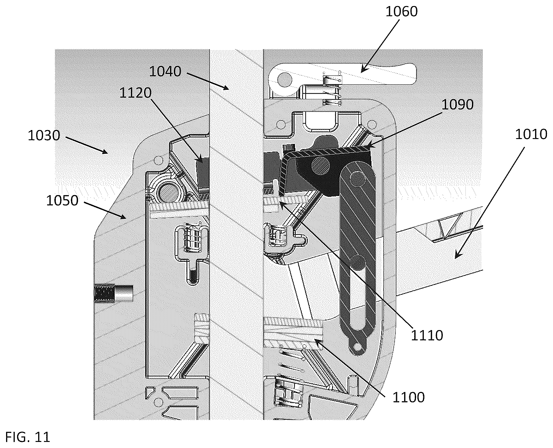 Patent US12410041 Figure 13 – Lifting and lowering tool