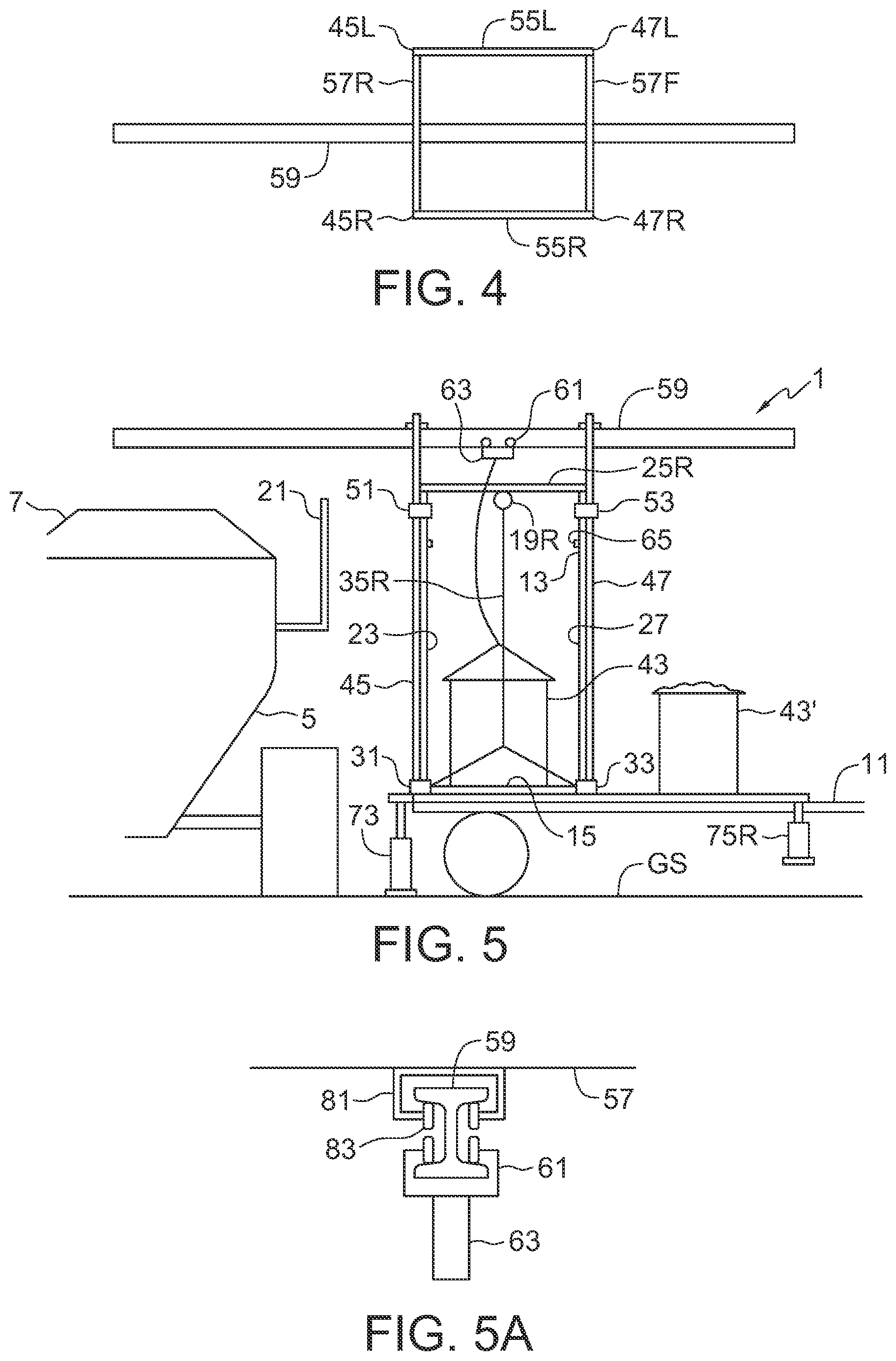 Patent US12410042 Figure 2 – Agricultural product lift for a transport vehicle