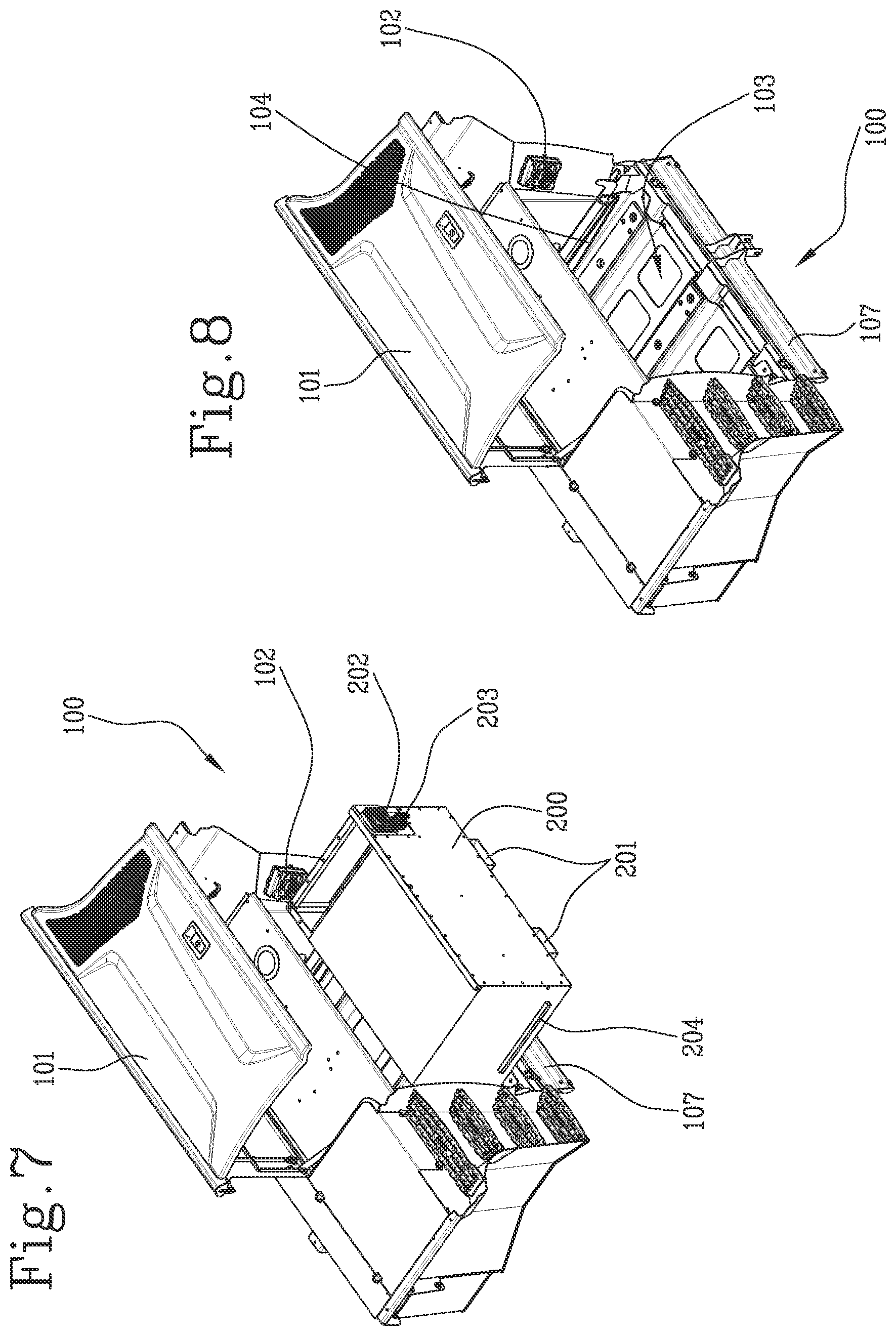 Patent US12410044 Figure 7 – Telehandler with convertible propulsion