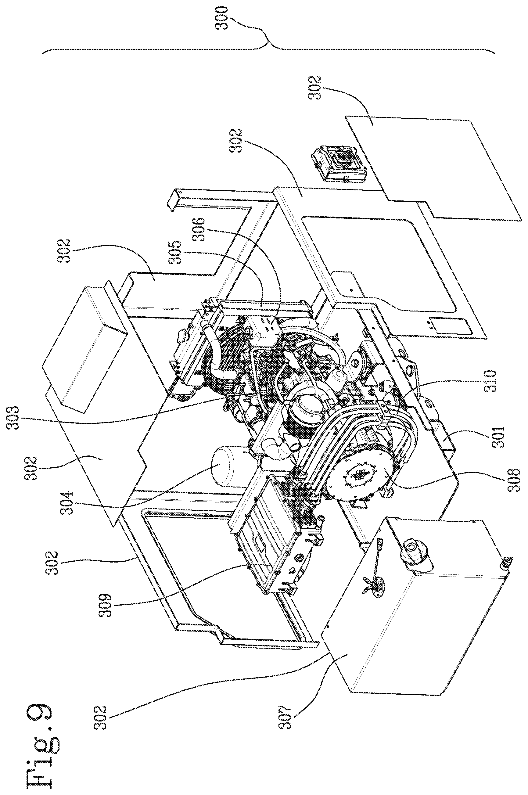 Patent US12410044 Figure 8 – Telehandler with convertible propulsion