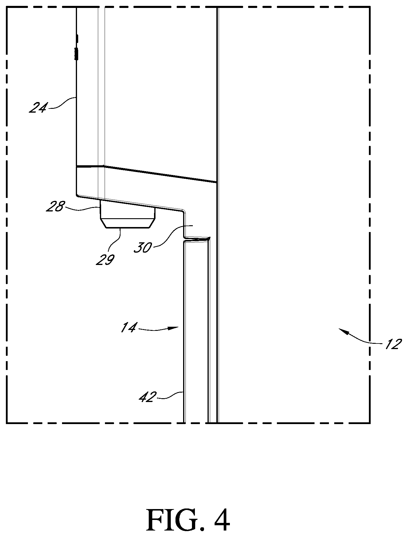 Patent US12410047 Figure 6 – Bottom load water dispenser with an elongated dispensing area