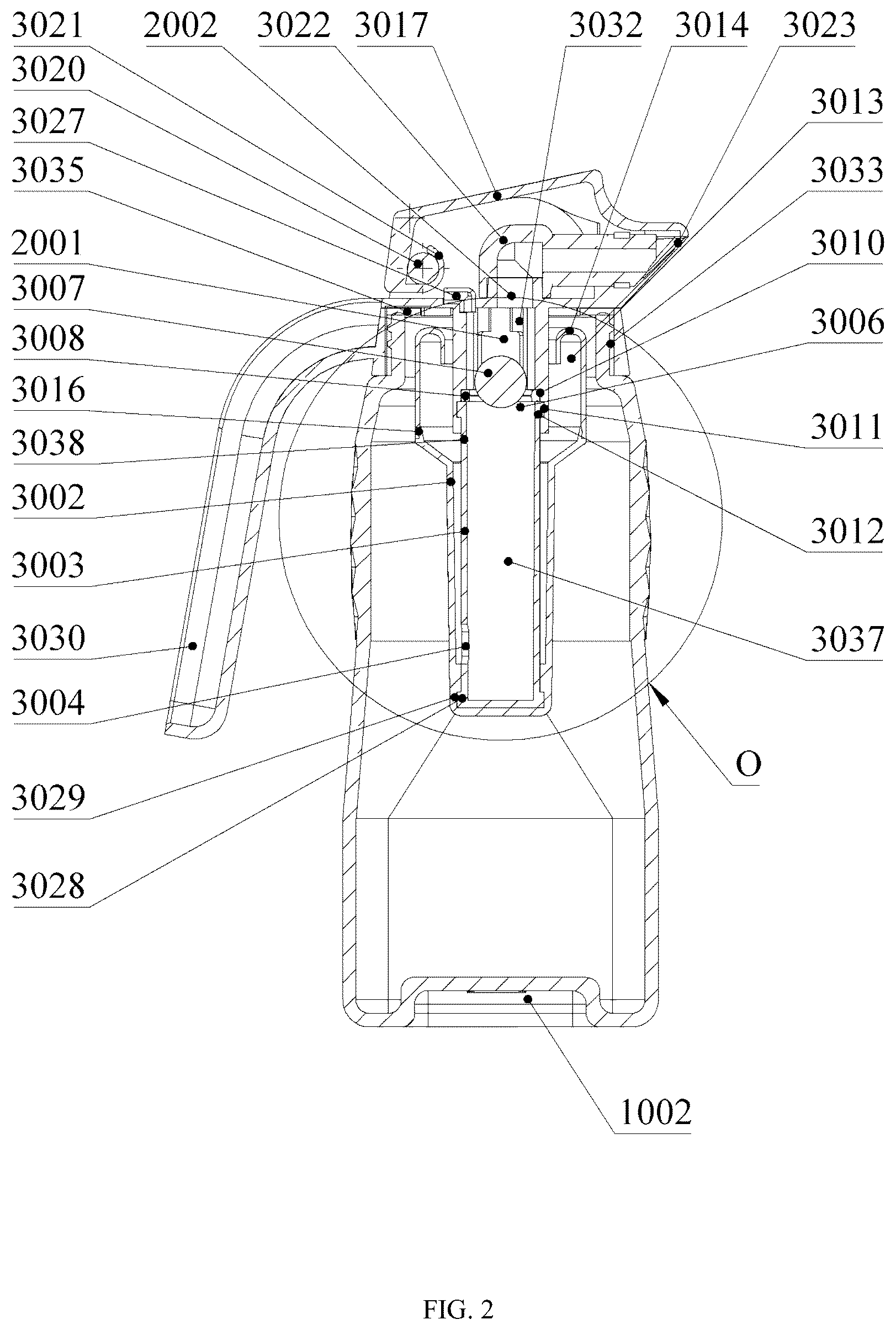 Patent US12410050 Figure 2 – Dumping-type autonomous quantitative liquid discharging device and quantitative liquid discharging method thereof