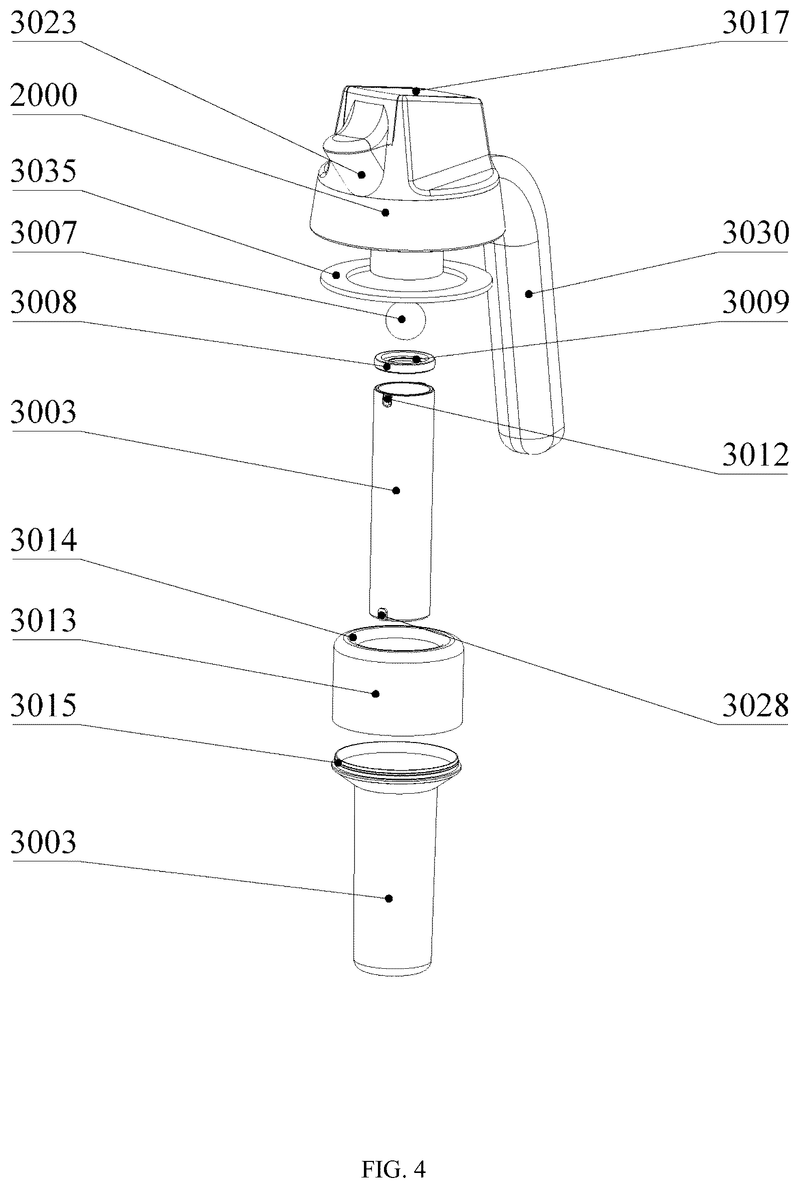 Patent US12410050 Figure 4 – Dumping-type autonomous quantitative liquid discharging device and quantitative liquid discharging method thereof