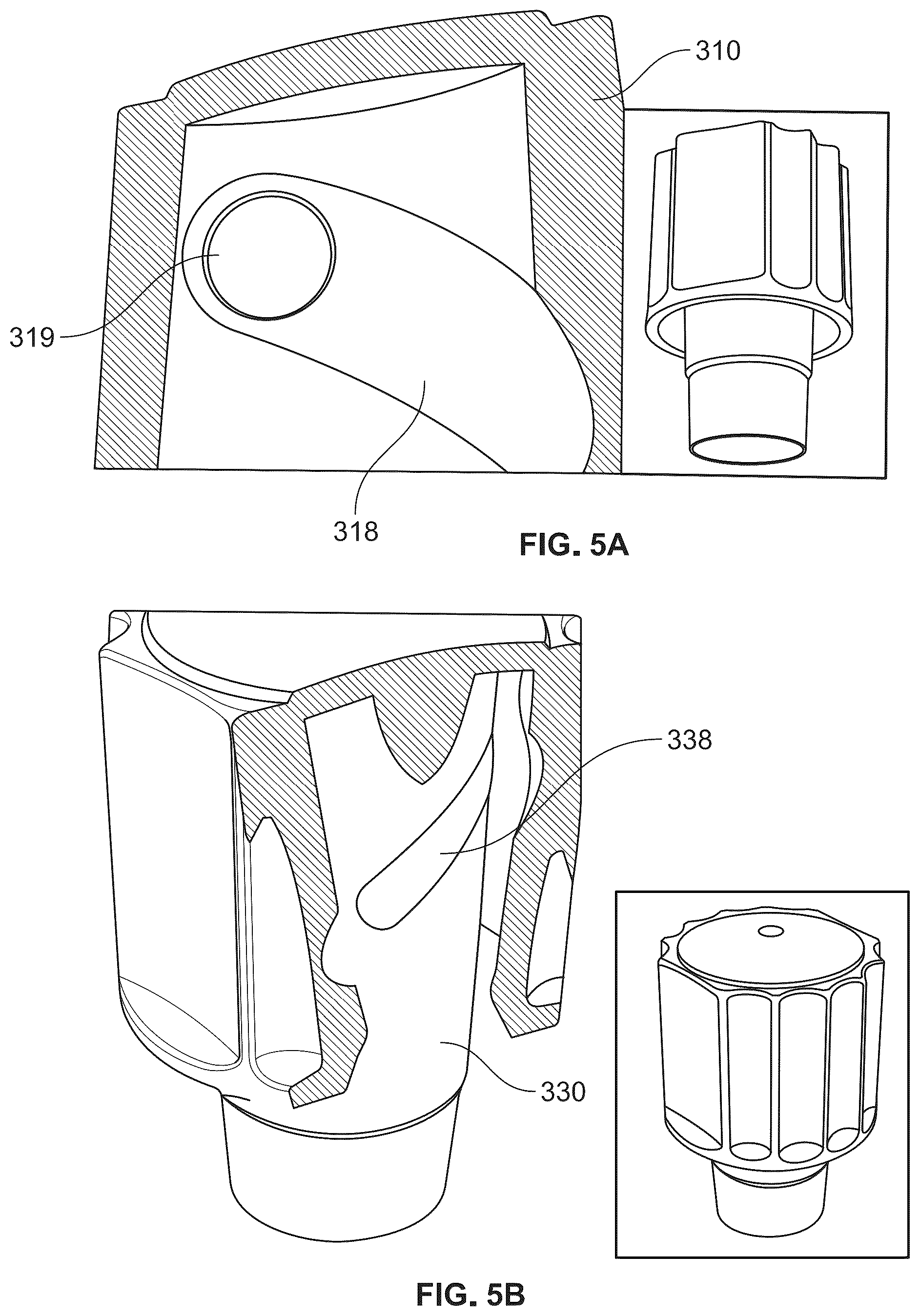 Patent US12410051 Figure 9 – Two piece, T-shaped dispensing tap and method of making same