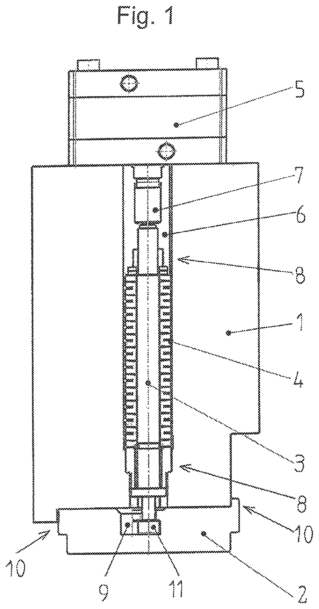 Patent US12410052 — Quick-change device for a filling adapter — Figure 1