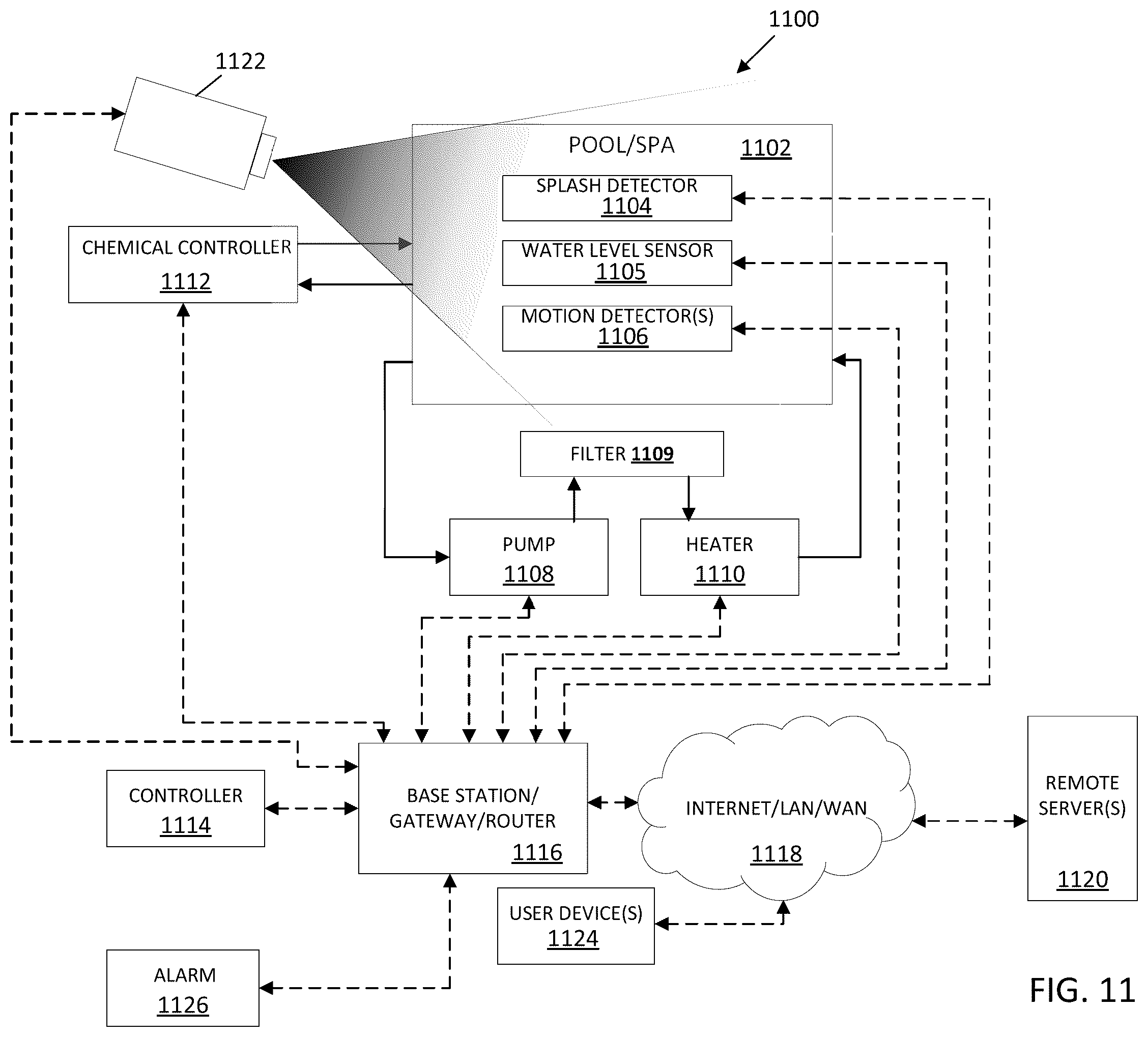 Patent US12410067 Figure 13 – Systems and methods for optimization of connected water devices