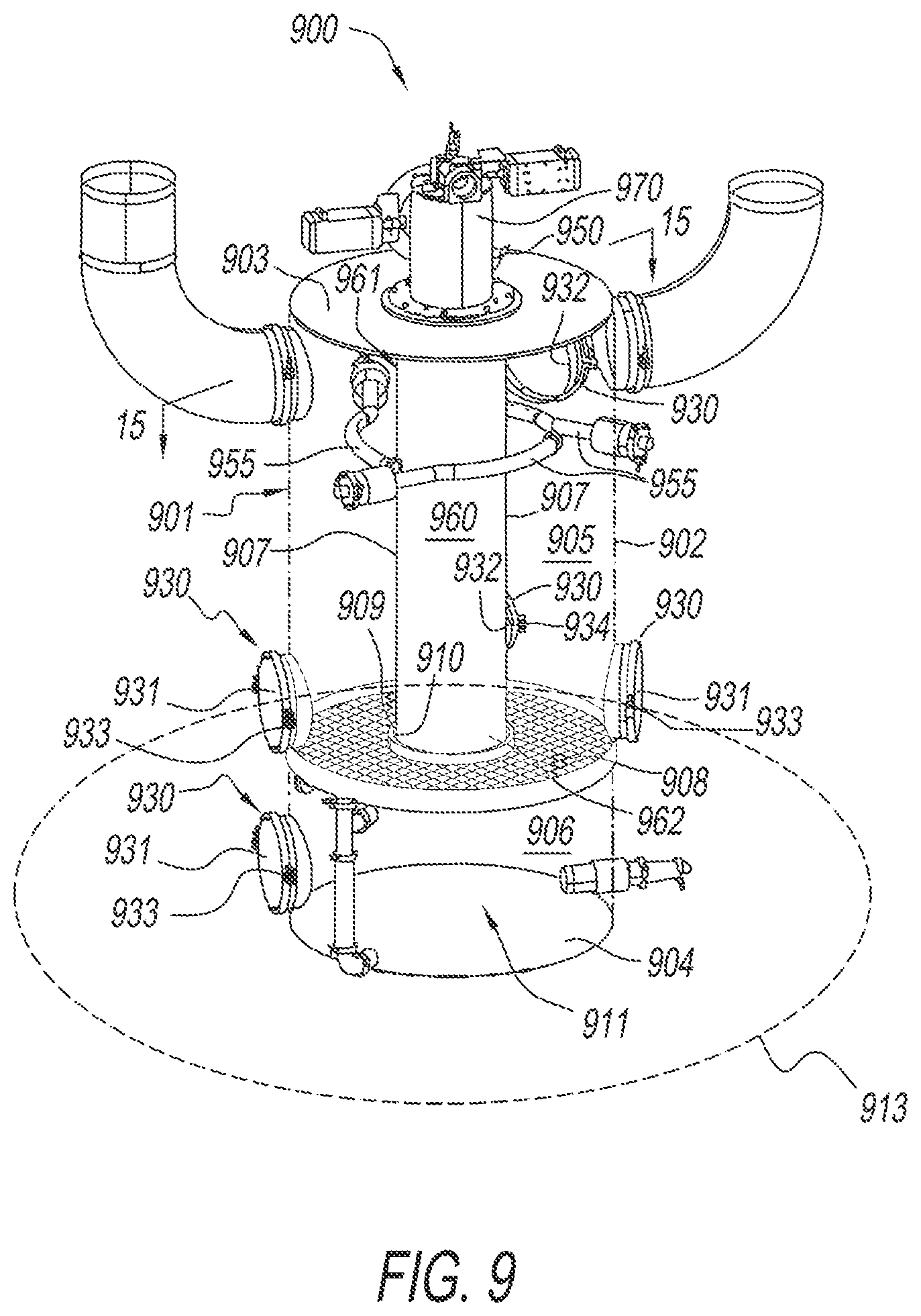 Patent US12410069 Figure 10 – Wastewater processing