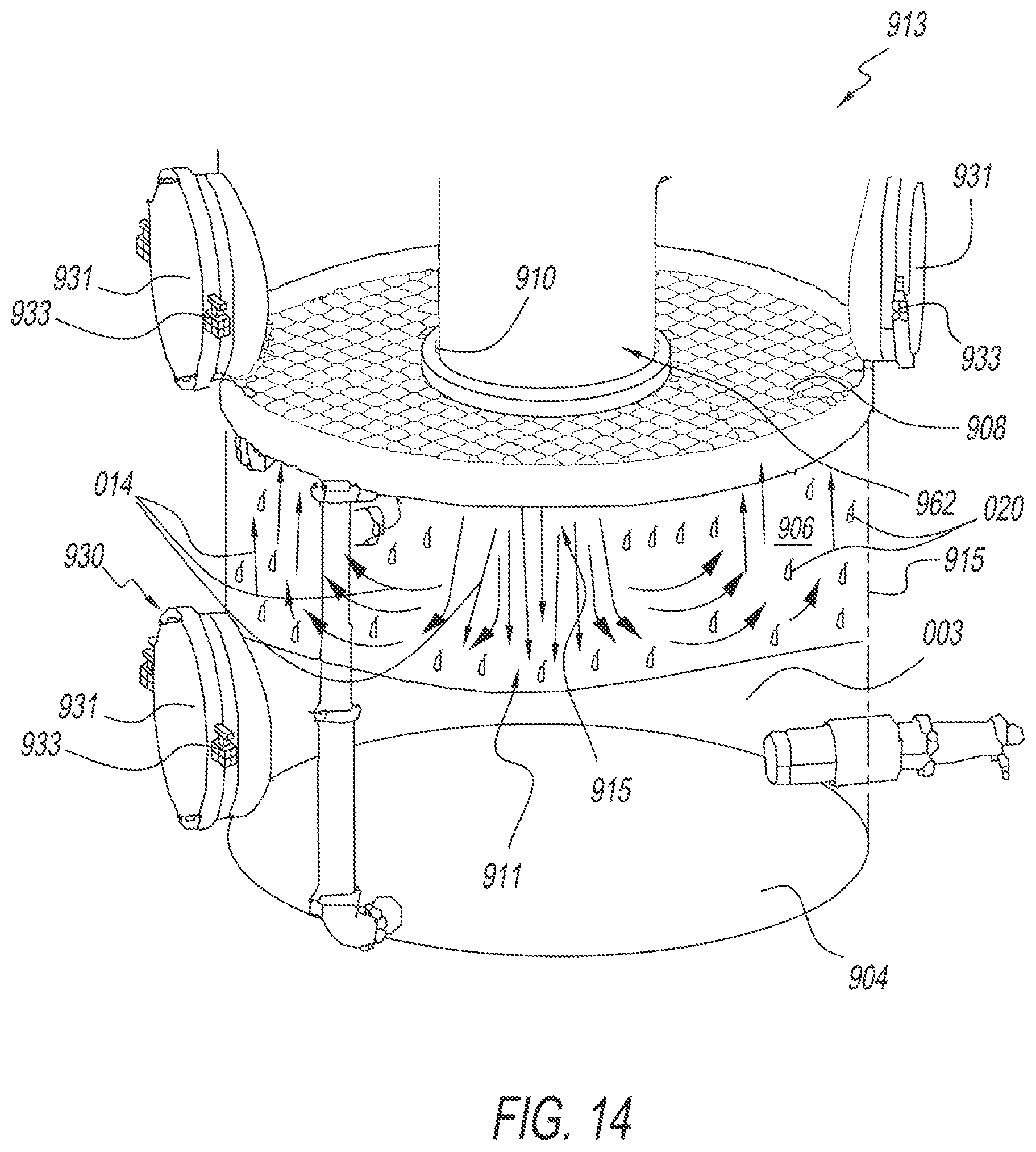Patent US12410069 Figure 16 – Wastewater processing