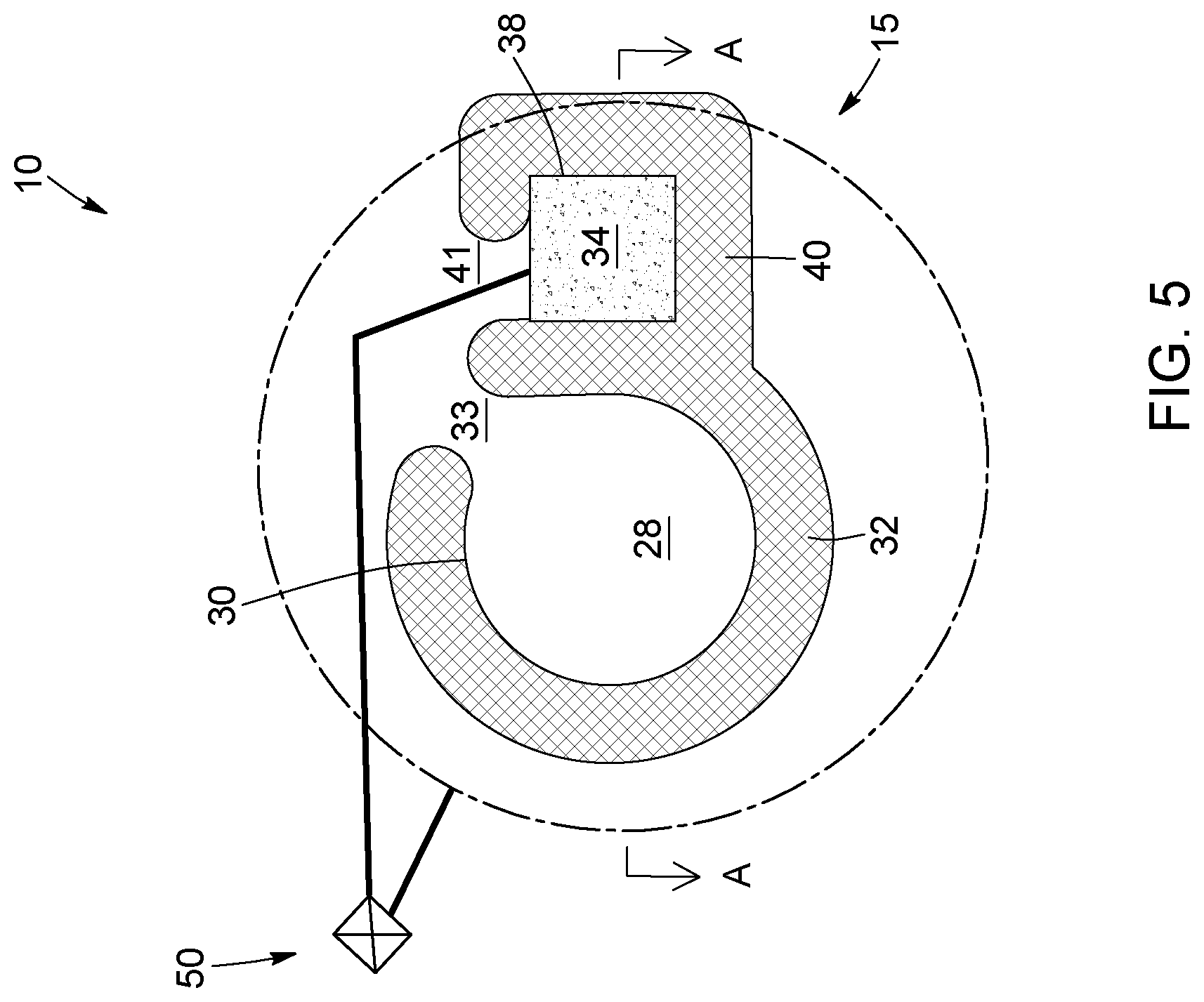 Patent US12410073 Figure 4 – Systems and processes for decontaminating an aqueous flow contaminated with munitions contaminants