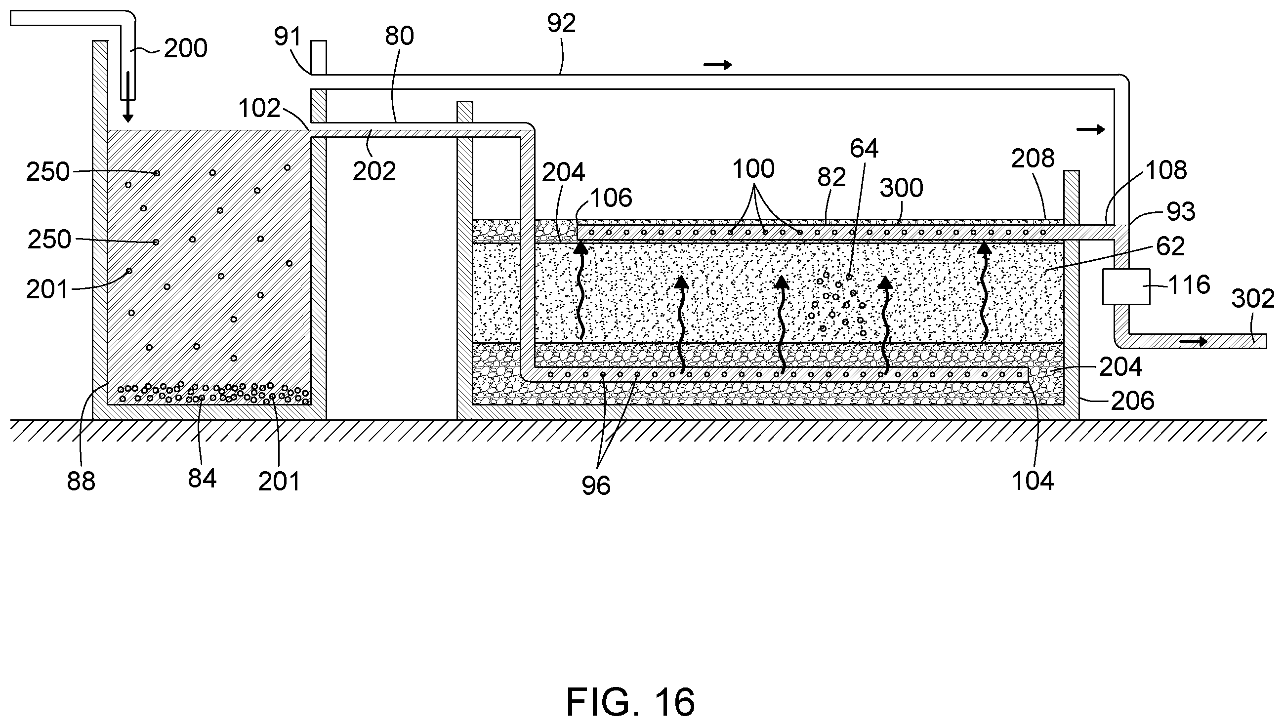 Patent US12410073 Figure 15 – Systems and processes for decontaminating an aqueous flow contaminated with munitions contaminants