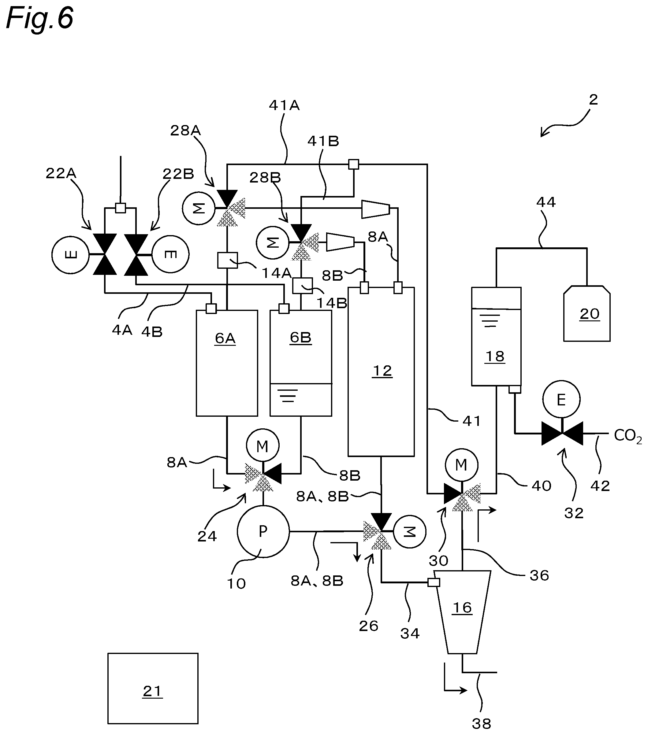Patent US12410075 Figure 6 – Water softening device