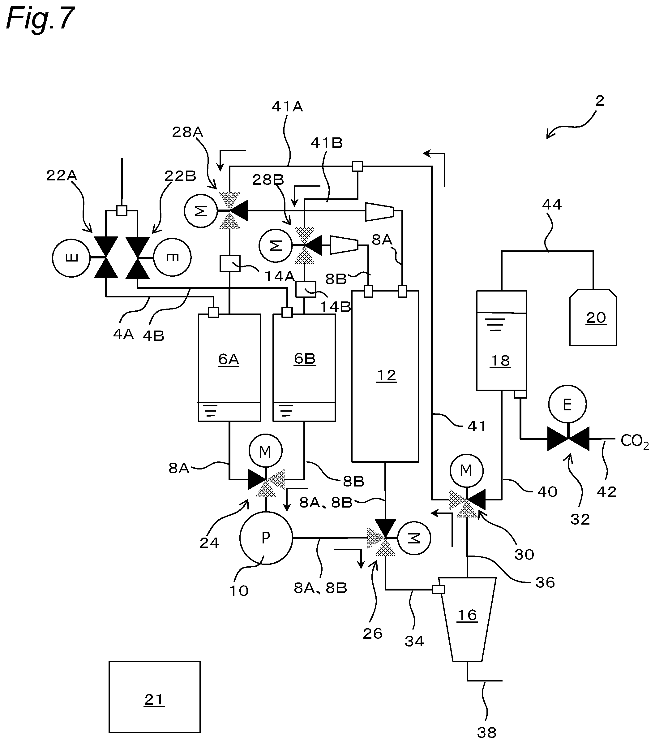 Patent US12410075 Figure 7 – Water softening device