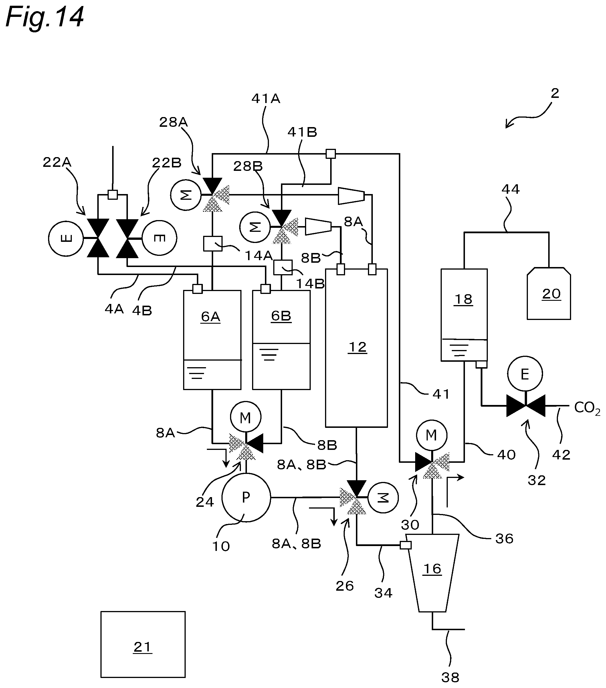 Patent US12410075 Figure 14 – Water softening device
