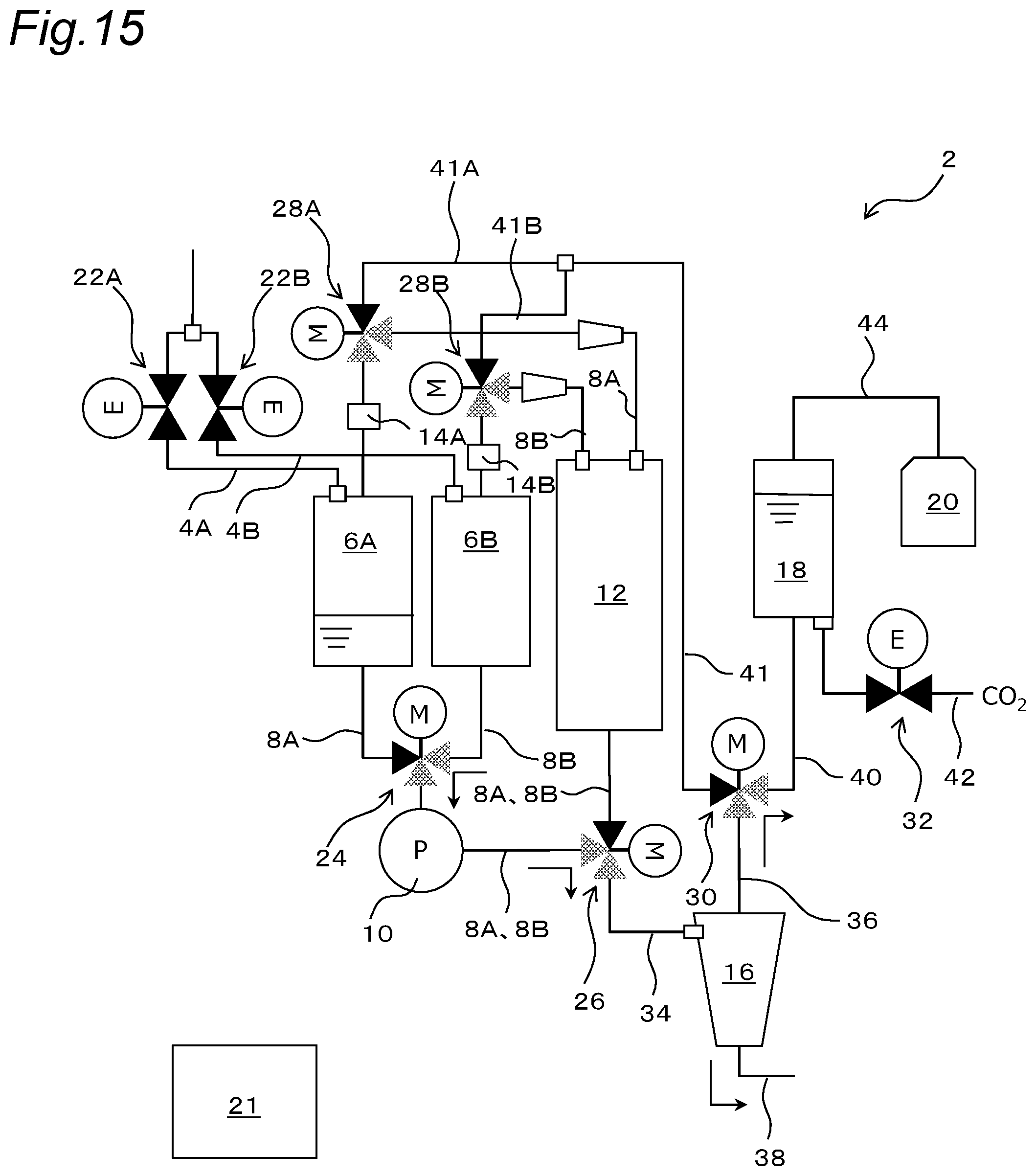 Patent US12410075 Figure 15 – Water softening device