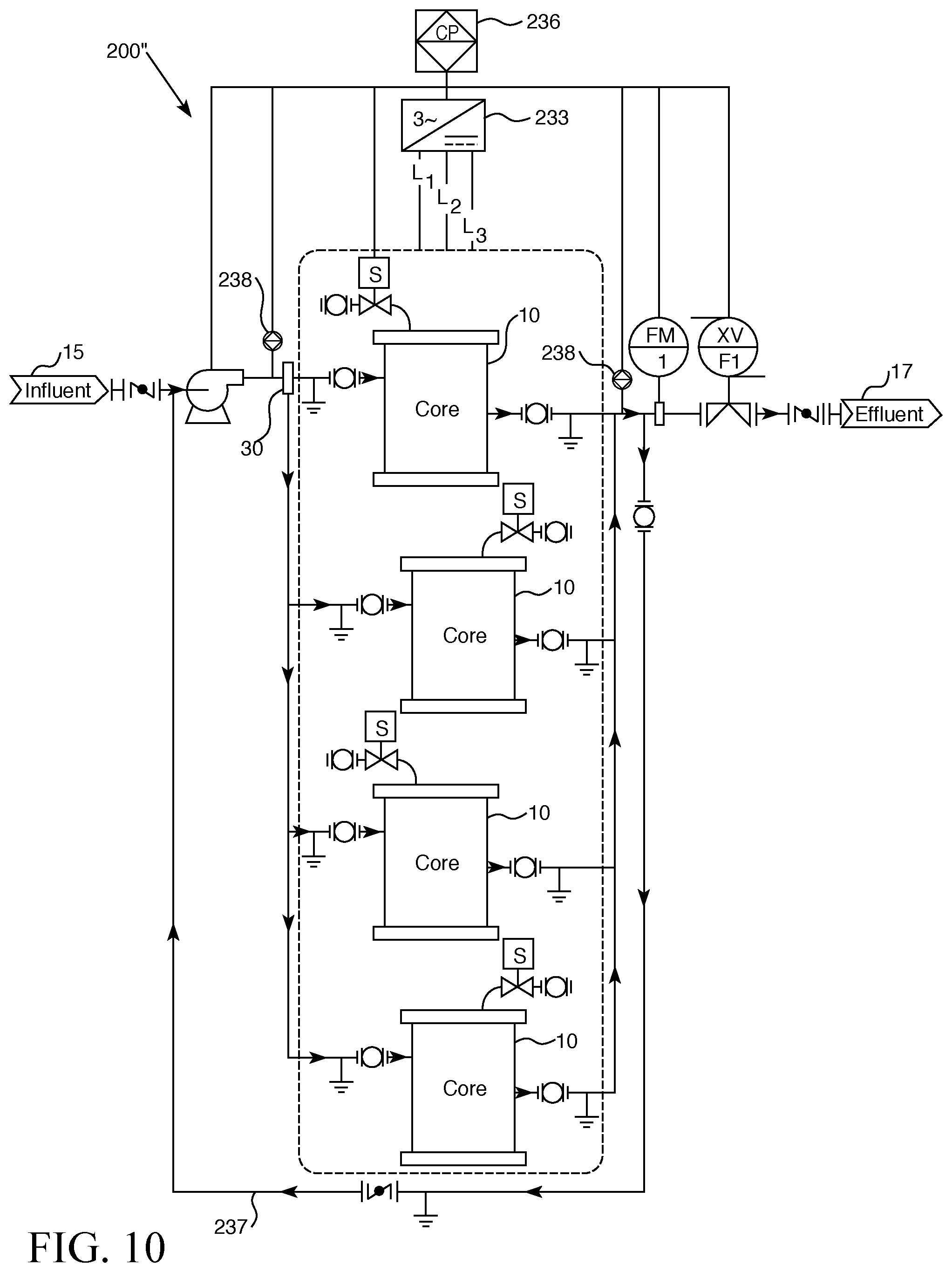 Patent US12410076 Figure 9 – Method for electrocoagulation using plasma discharge