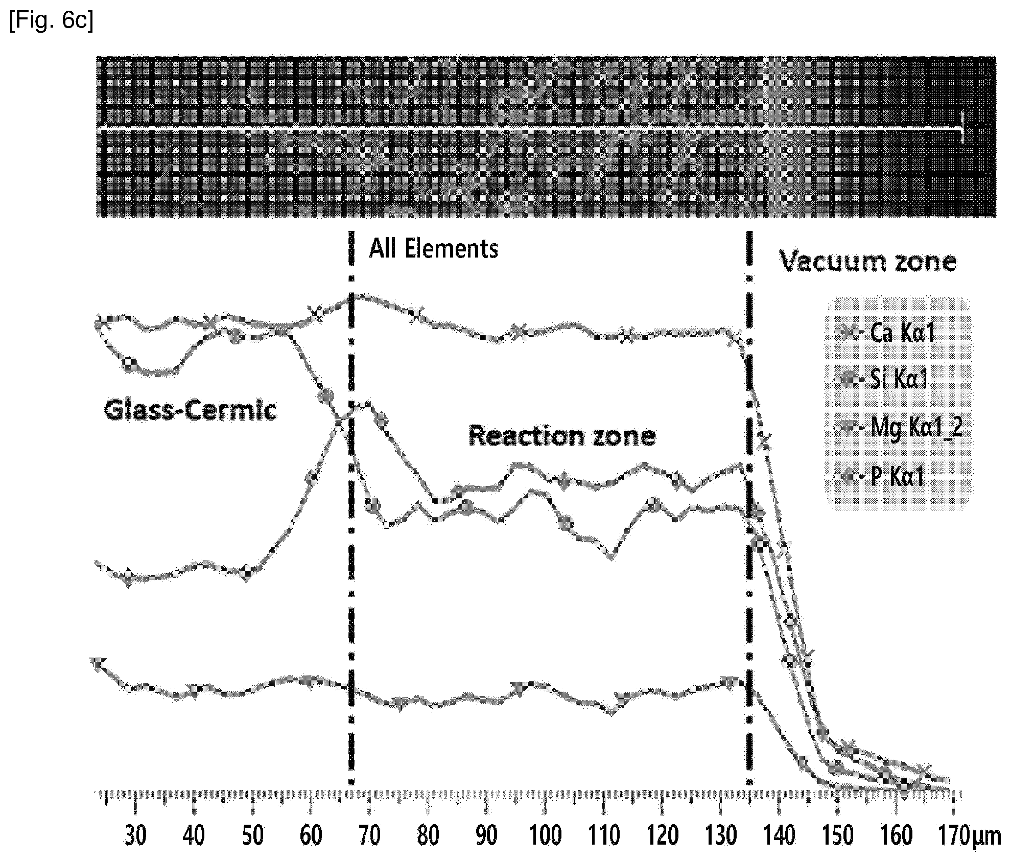 Patent US12410091 Figure 6 – Bioactive crystallized glass ceramic comprising wollastonite, hydroxyapatite and diopside, and use thereof