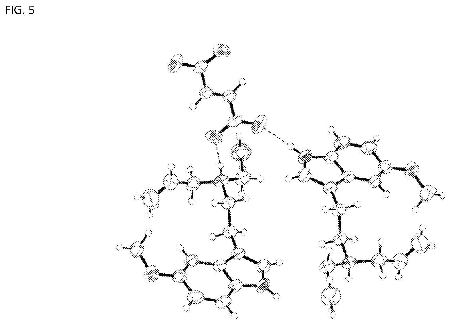 Patent US12410129 Figure 5 – Crystalline 5-methoxy-N,N-diallyltryptamine compounds