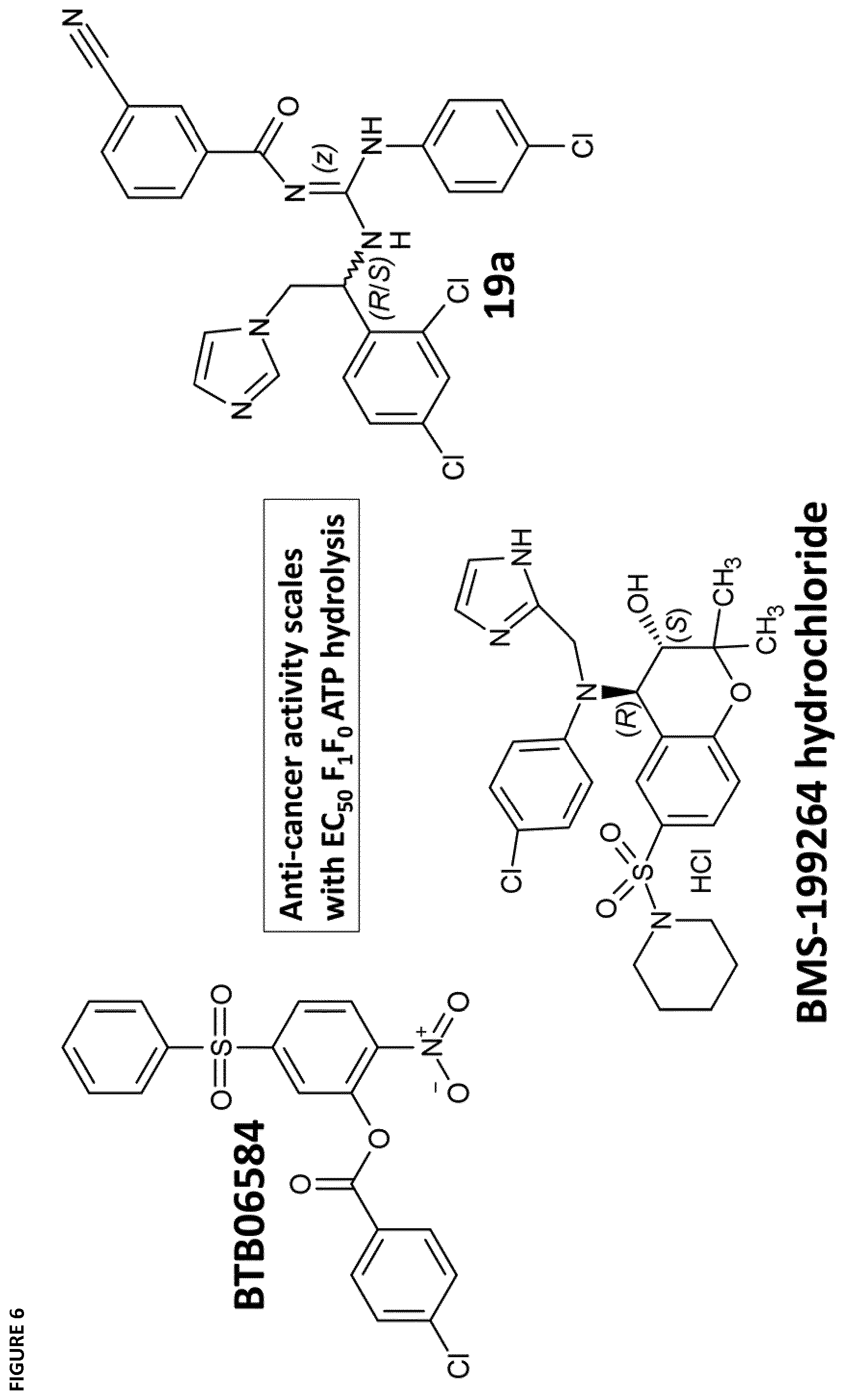 Patent US12410143 Figure 8 – Therapeutic inhibitors of the reverse mode of ATP synthase