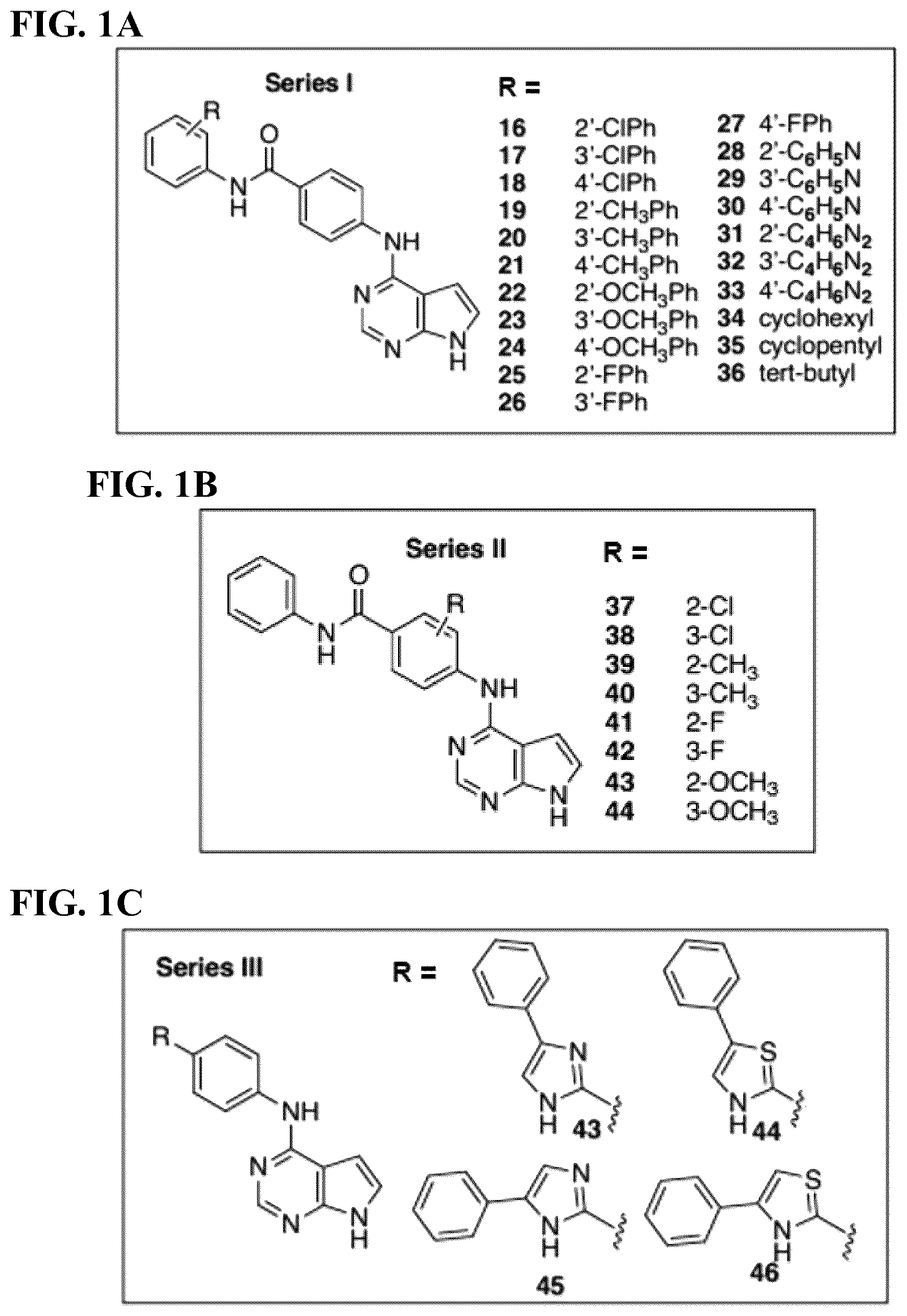 Patent US12410173 Figure 1 – Substituted pyrrolo[2,3-d]pyrimidines as inhibitors for multi-resistant cancers