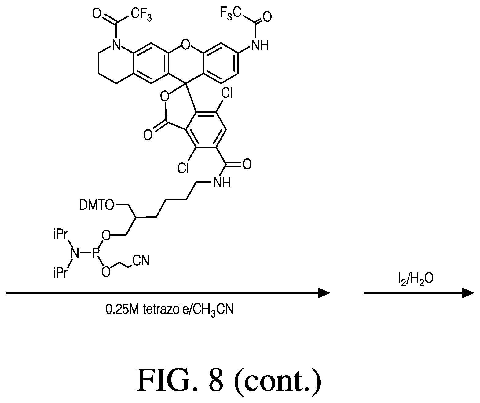Patent US12410181 Figure 9 – Modified rhodamine dye and use thereof in biological assays
