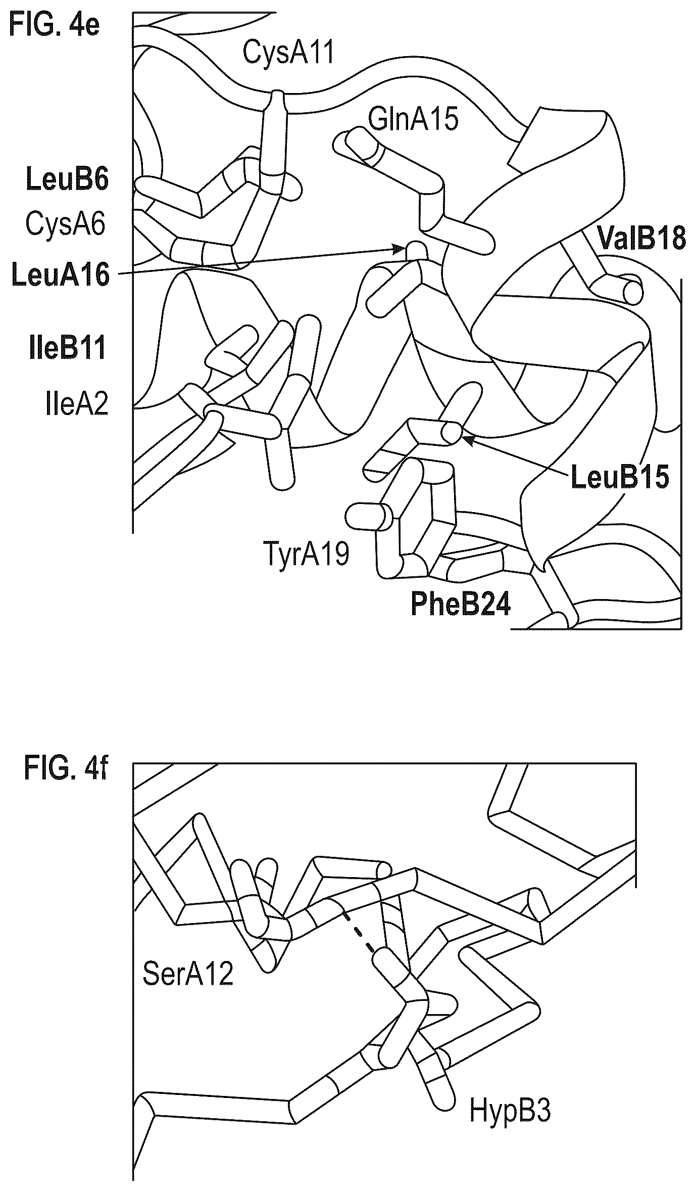 Patent US12410228 Figure 5 – Insulin analogs