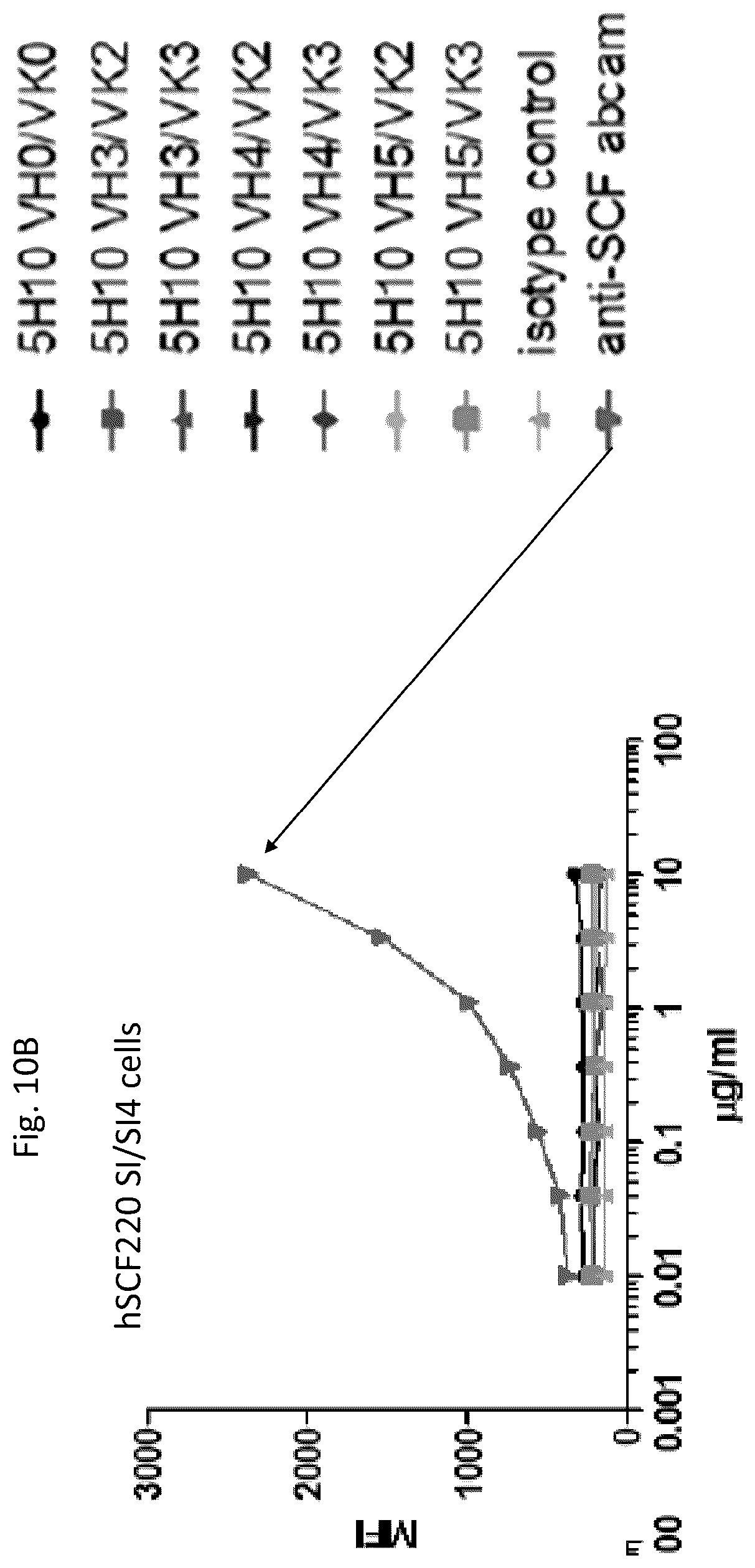 Patent US12410246 Figure 14 – Anti-stem cell factor antibodies and methods of blocking the interaction between SCF and c-Kit