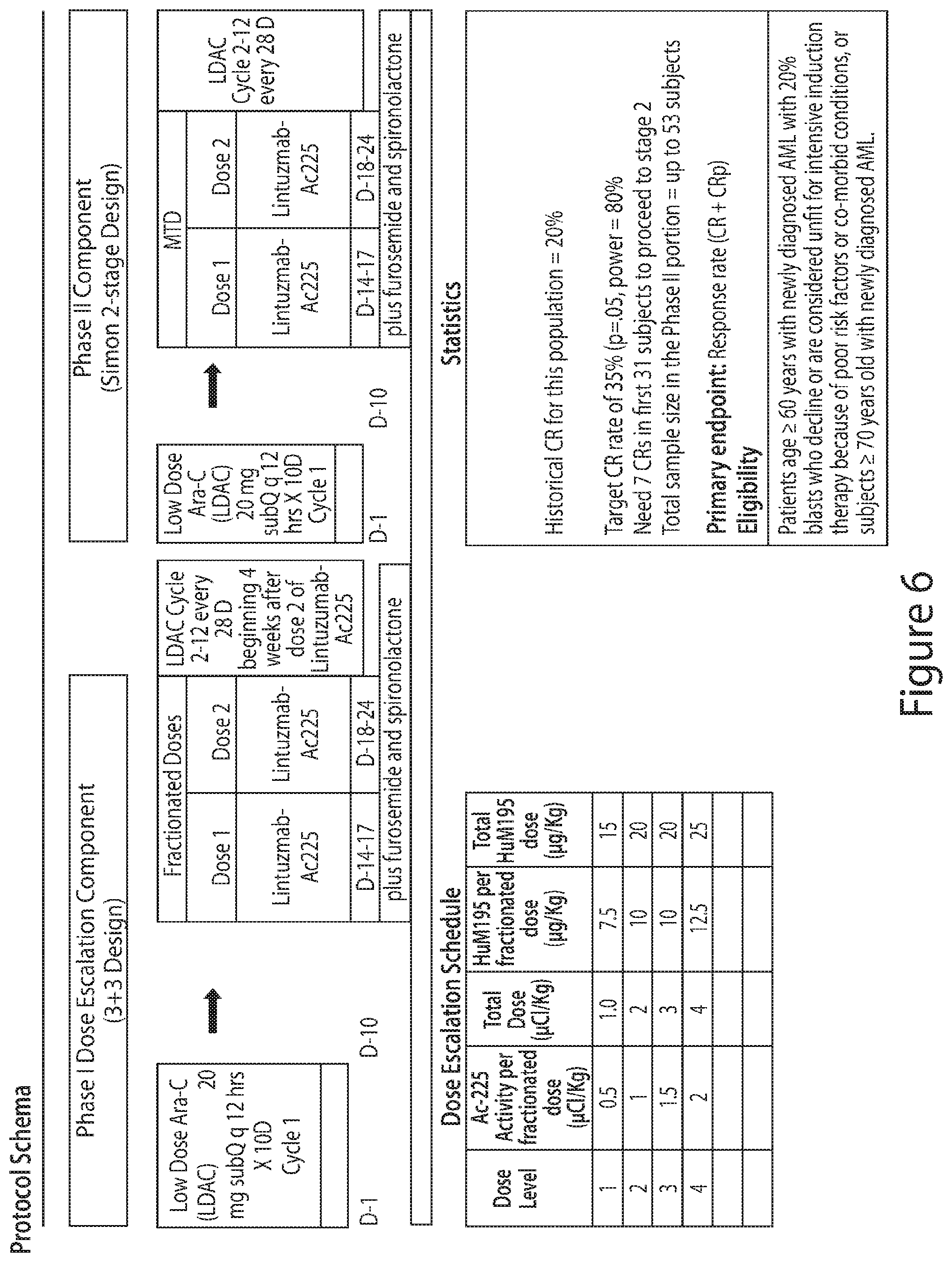 Patent US12410249 Figure 7 – Low dose antibody-based methods for treating hematologic malignancies