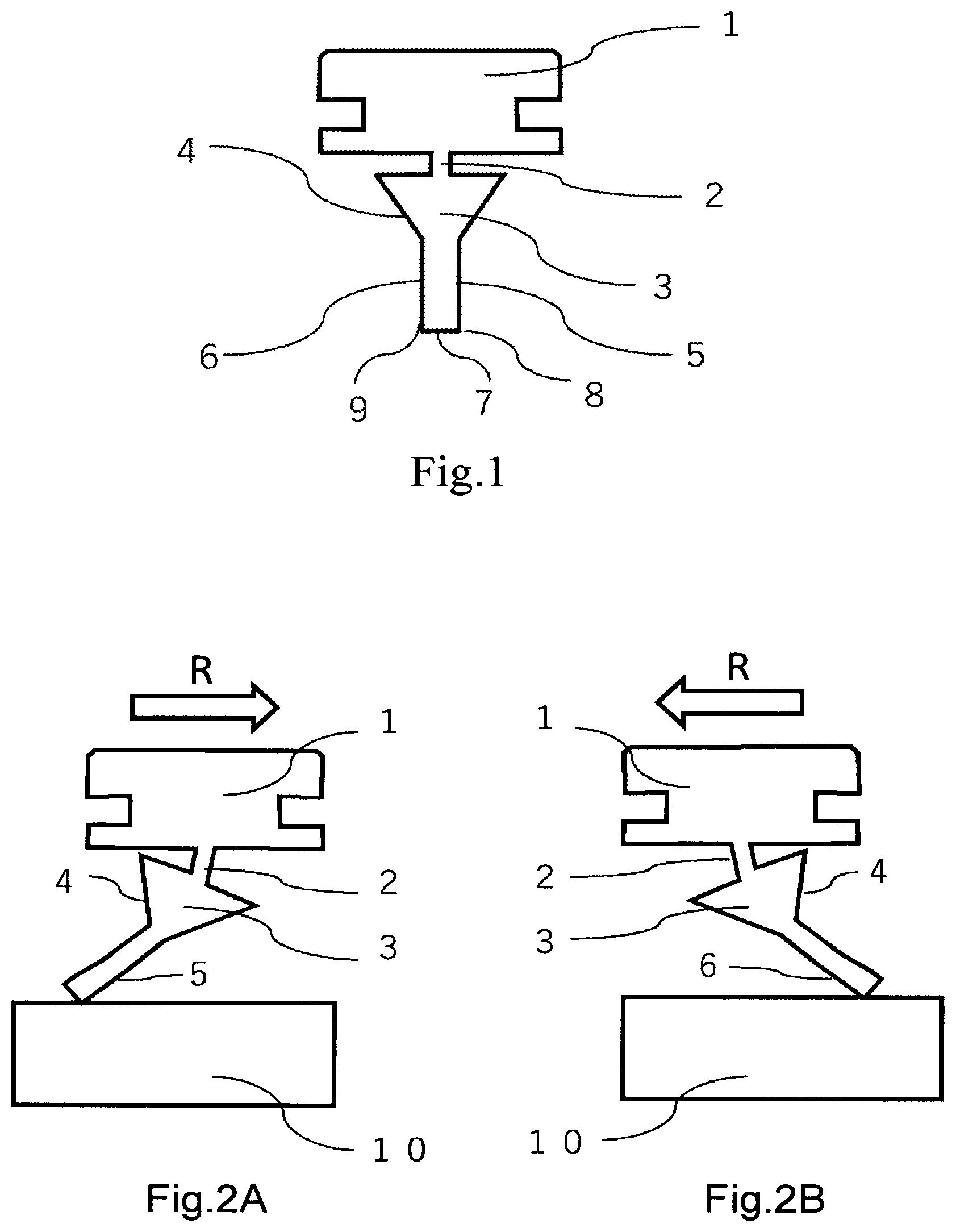 Patent US12410275 Figure 1 – Vehicle wiper blade