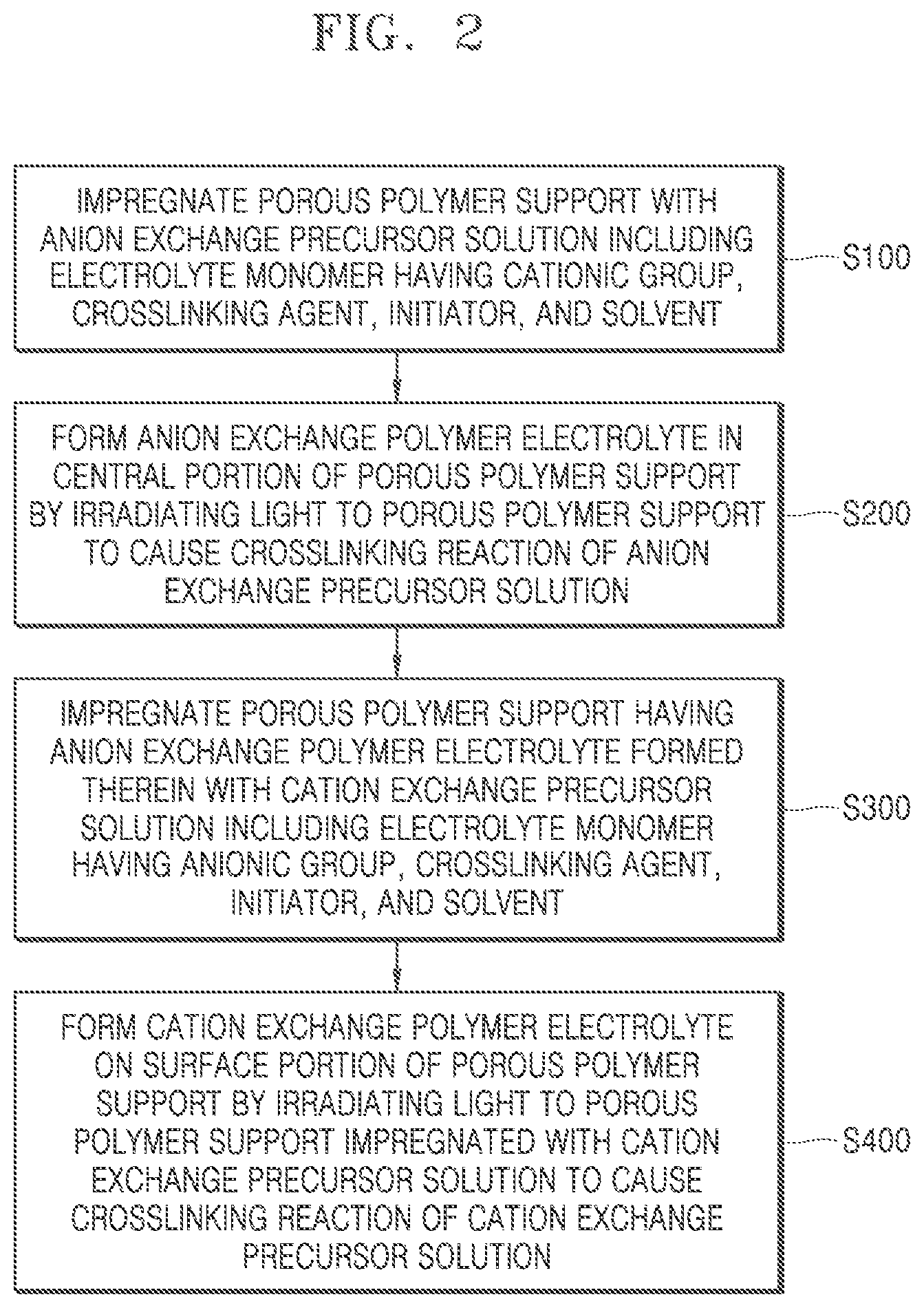 Patent US12410290 Figure 2 – Monovalent anion selective ion exchange membrane