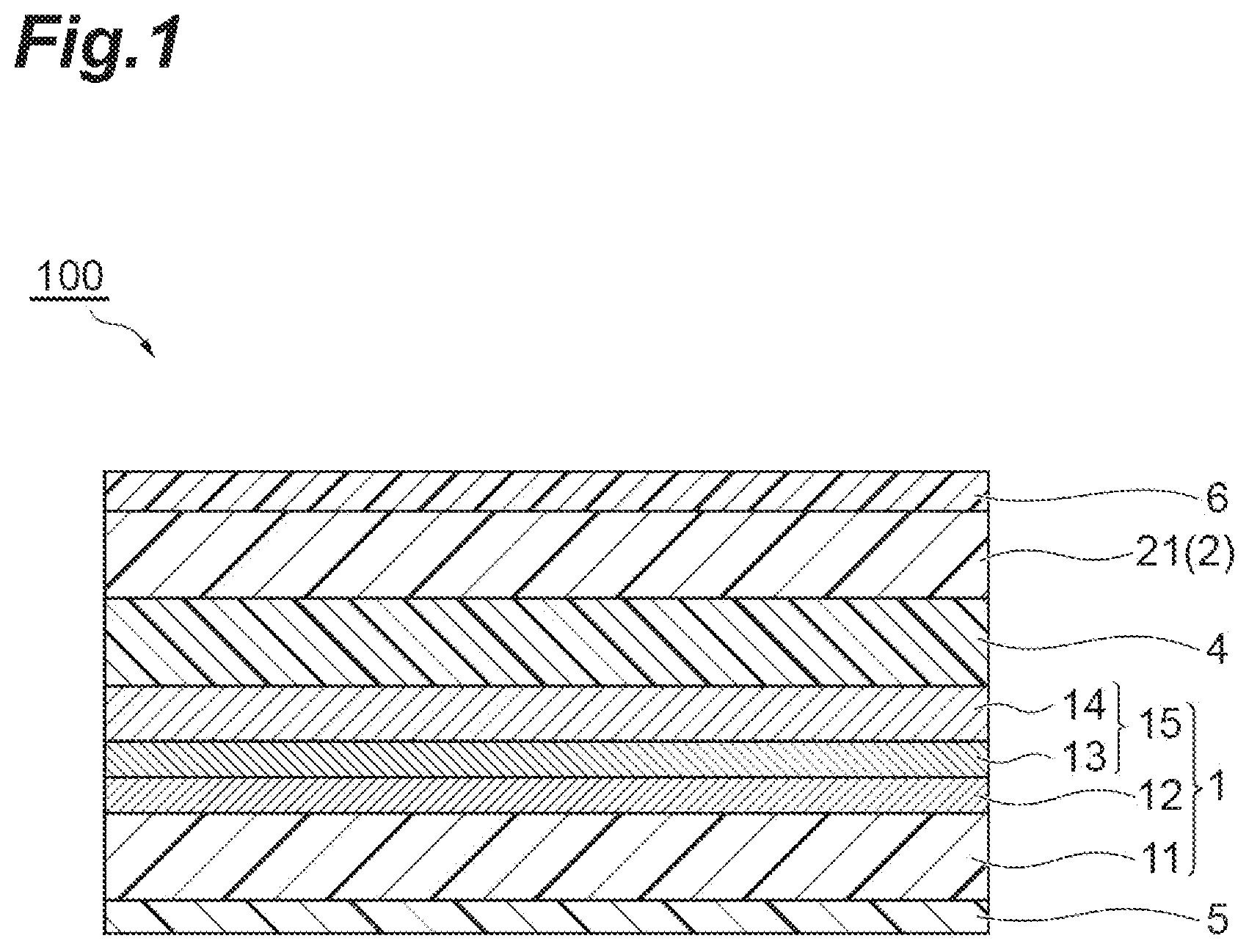 Patent US12410291 Figure 1 – Barrier film, wavelength conversion sheet, and wavelength conversion sheet production method