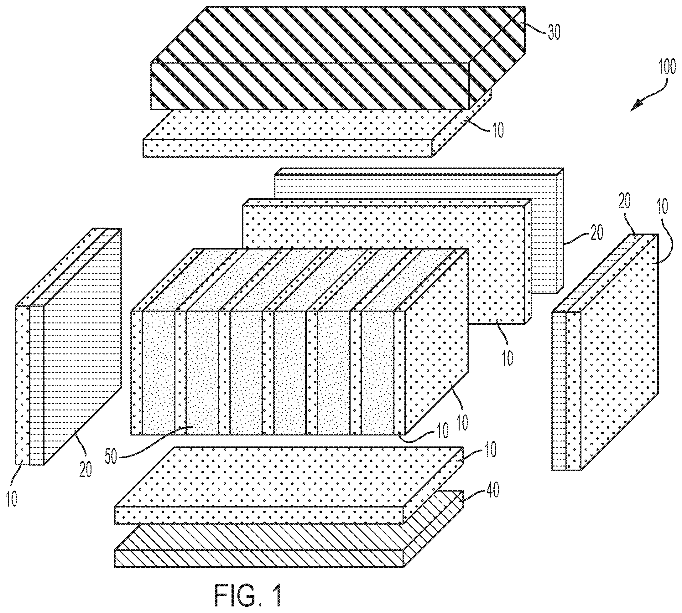 Patent US12410300 Figure 1 – Compositions containing thermally conductive fillers