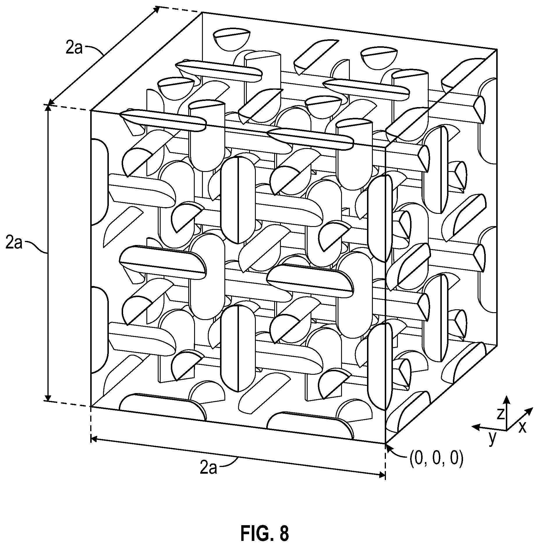Patent US12410303 Figure 8 – Thermal filler particle, thermally conductive composition, and assembly including the same