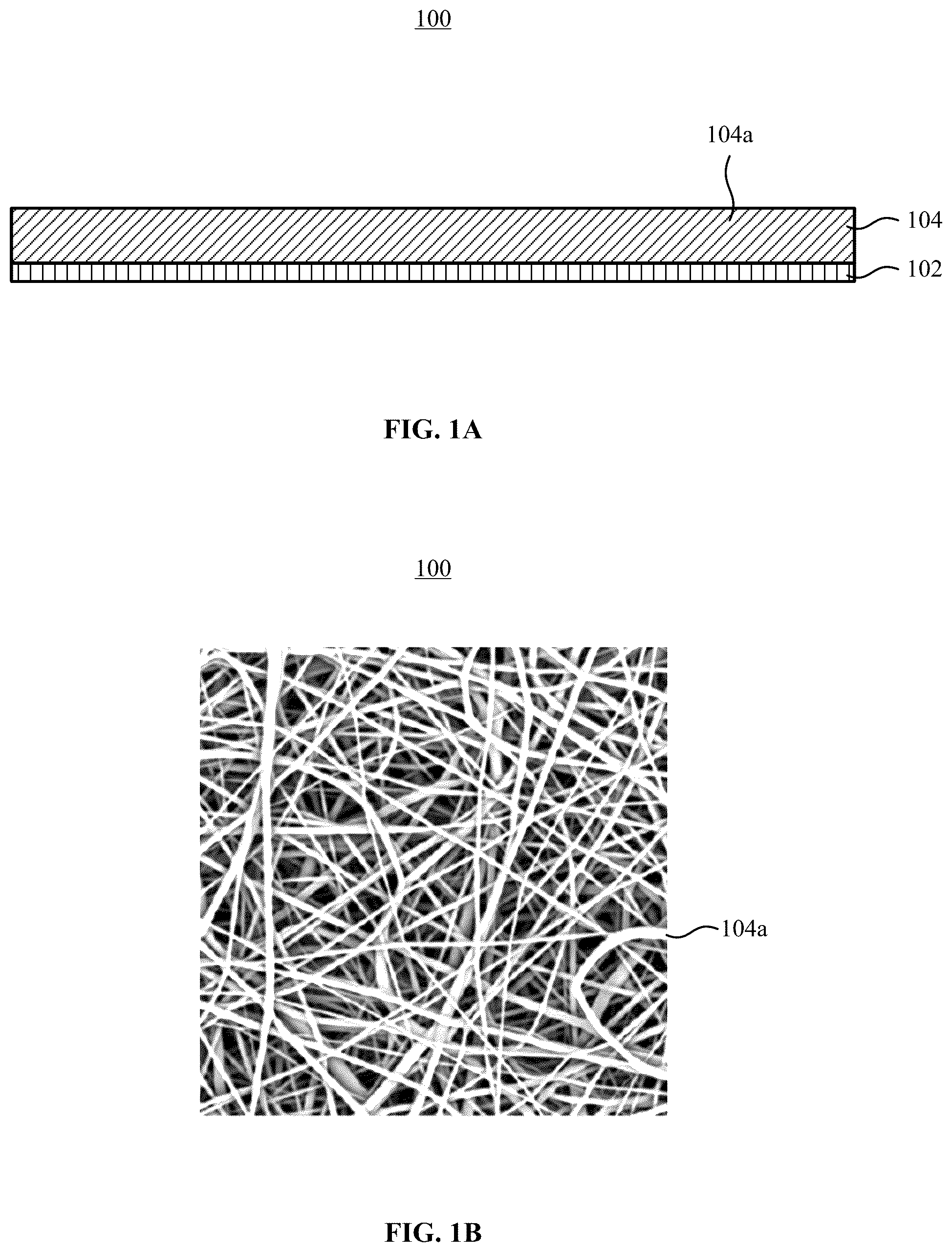 Patent US12410315 Figure 1 – Biodegradable air filtering film and method for manufacturing same
