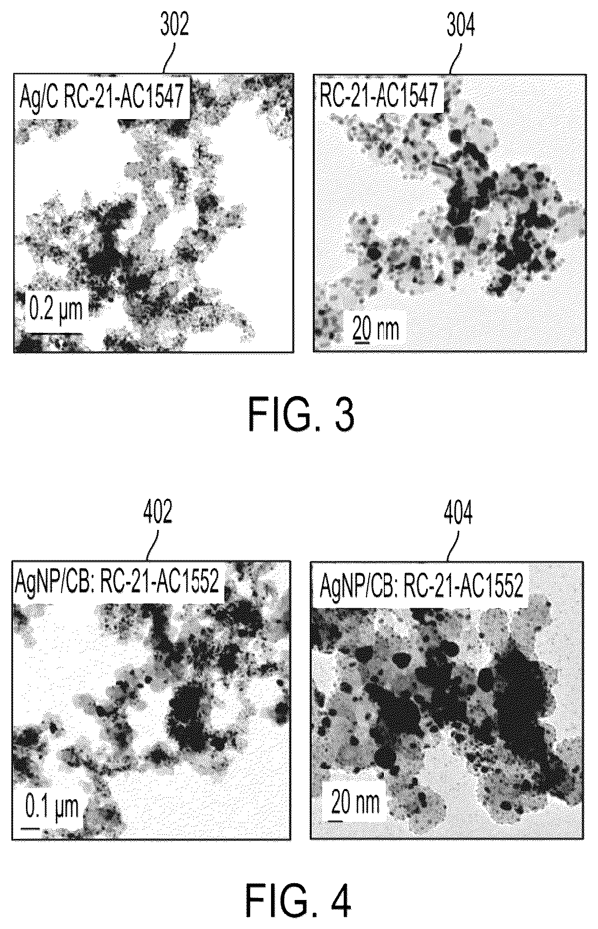 Patent US12410328 Figure 3 – Carbon supported surface functionalized silver nanoparticles