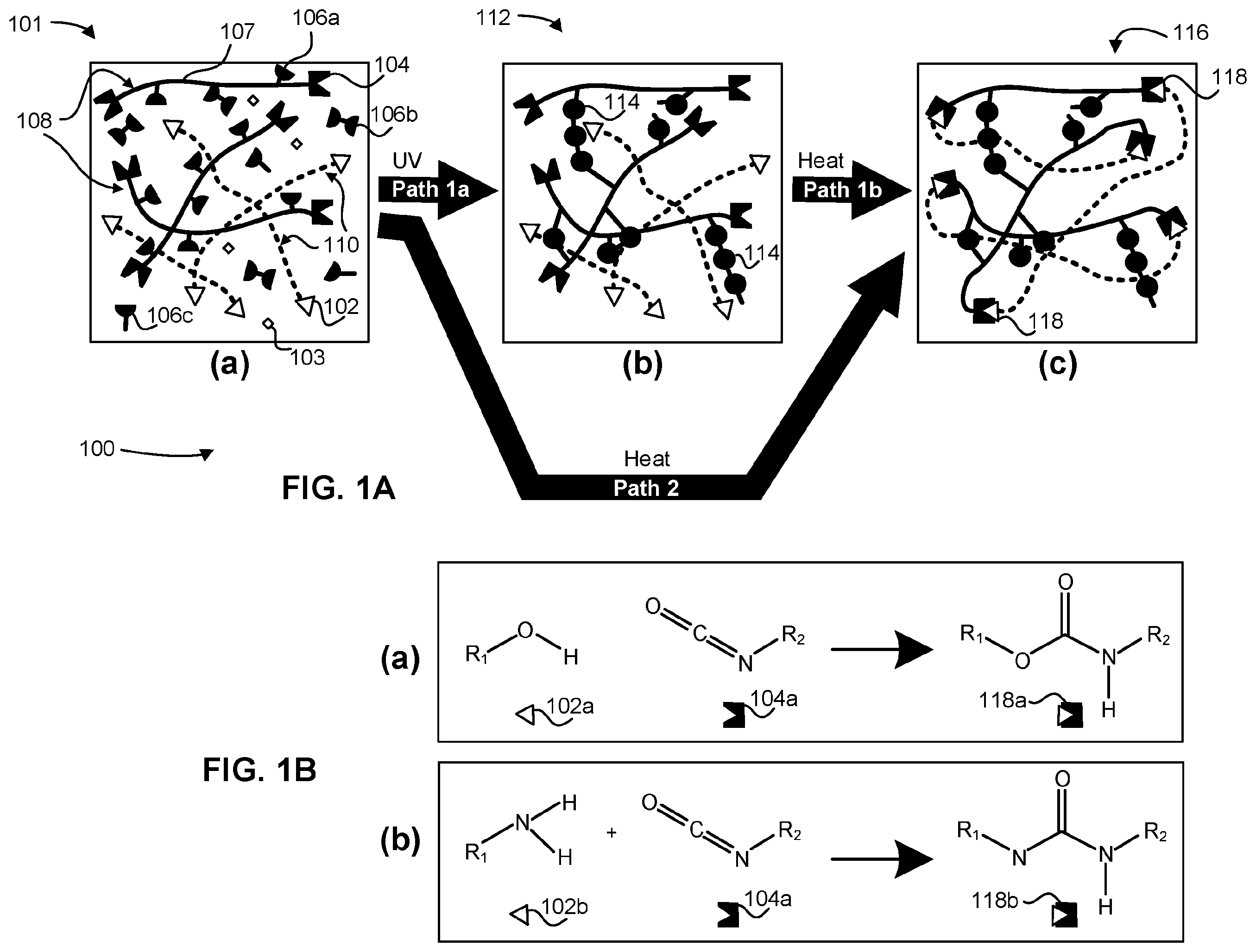 Patent US12410329 Figure 1 – Radiation-curable, nonradiation-curable copolymer system for additive manufacturing